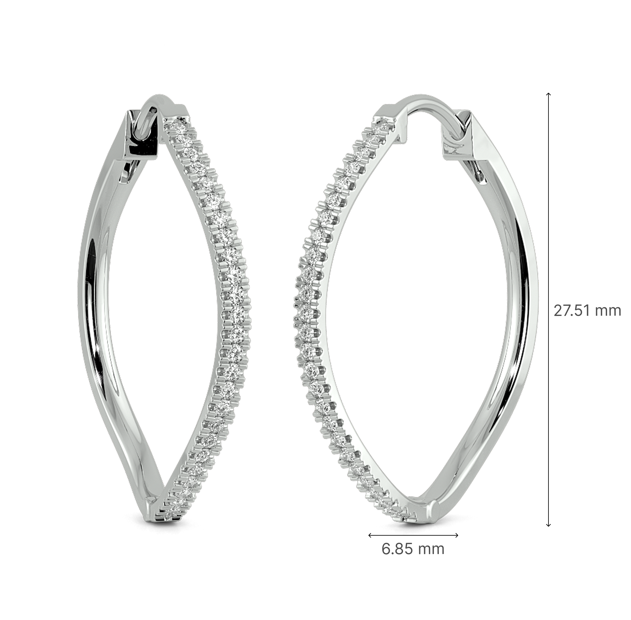 Waves Of Joy Hoop Earrings 3