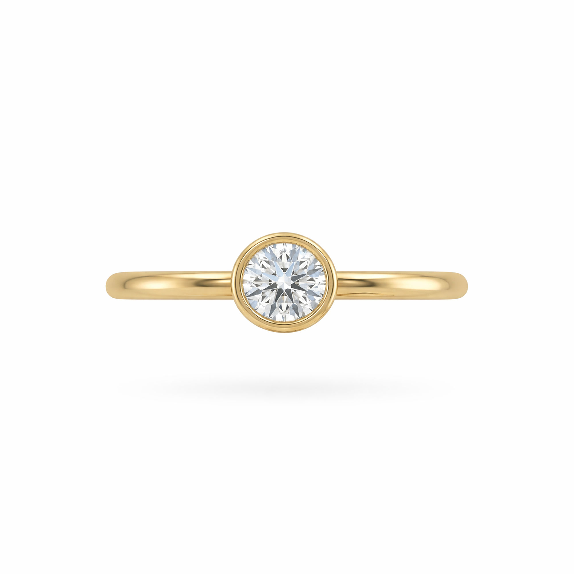 Luna Bezel Ring hover