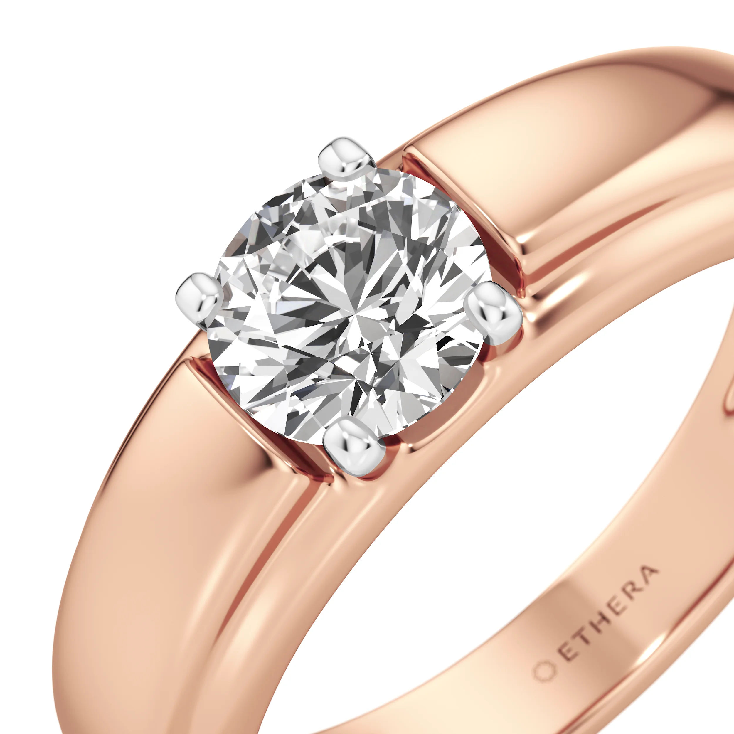 Pureline Solitaire Ring 9