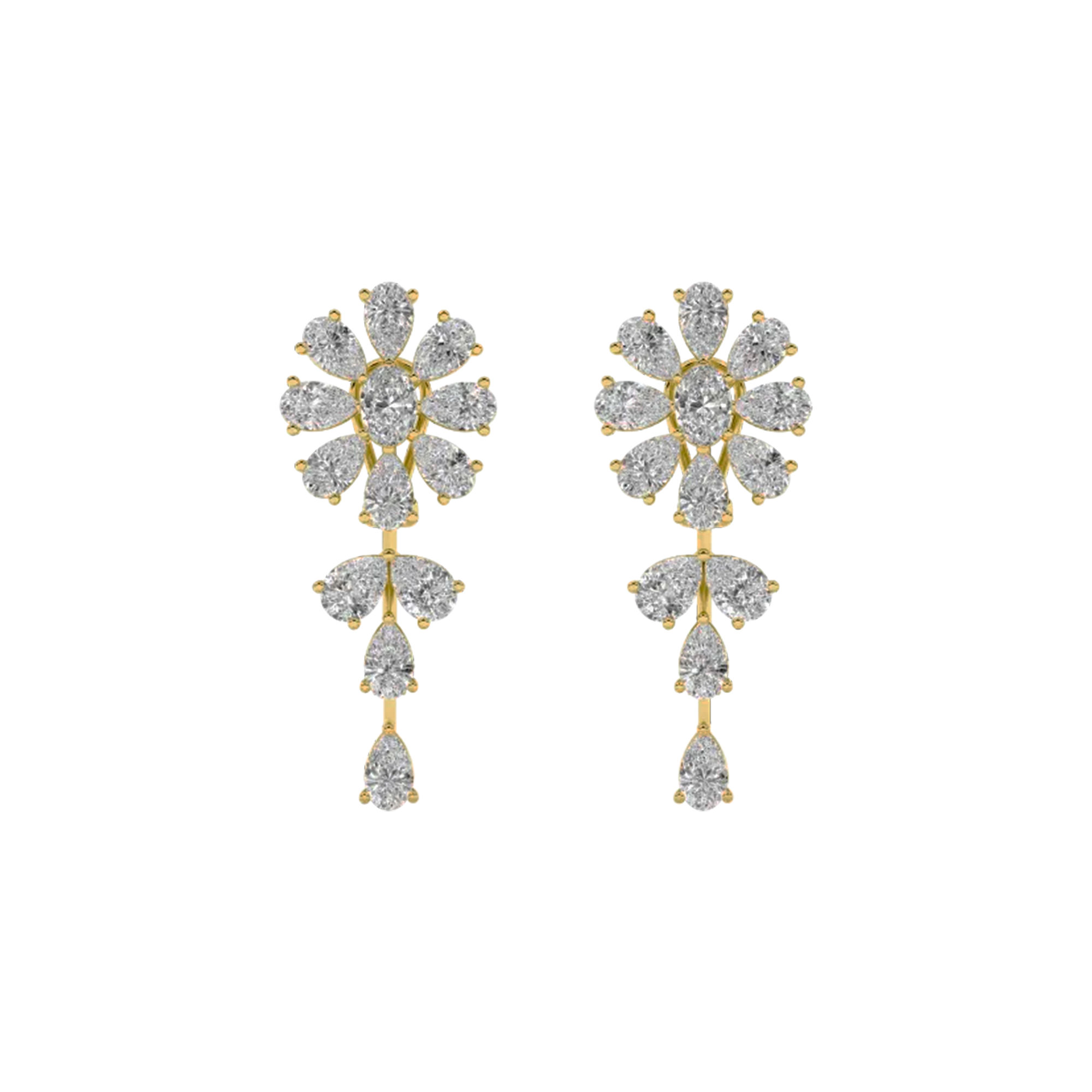 Dewdrop Cascade Earrings 1
