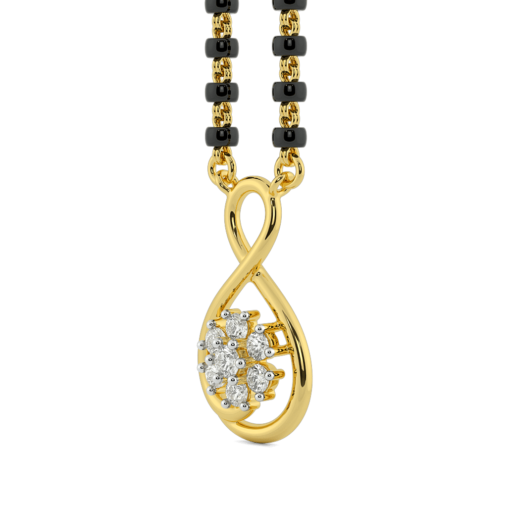 Infinitydrop Pendant Mangalsutra 1
