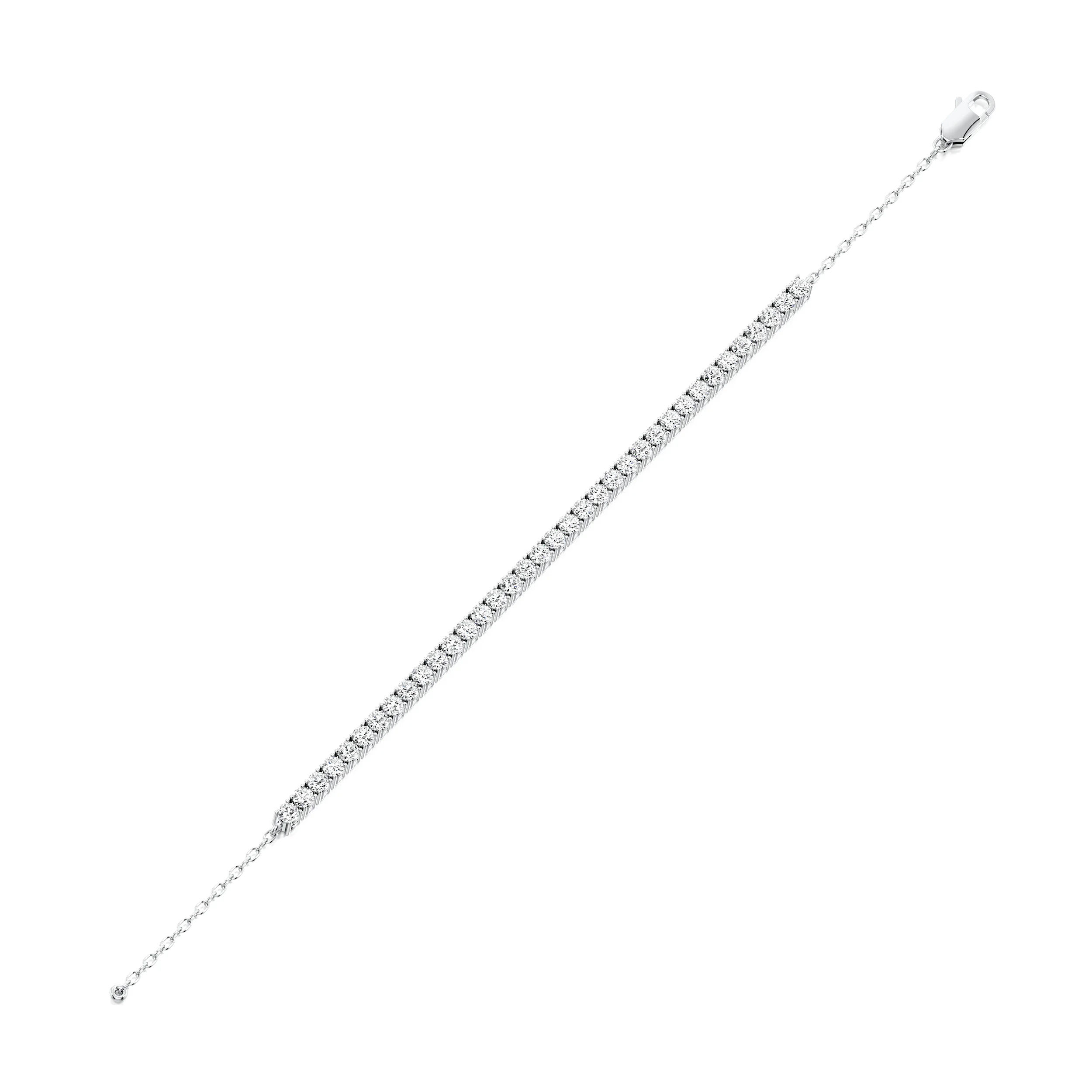 Lustre Line Tennis Bracelet 6