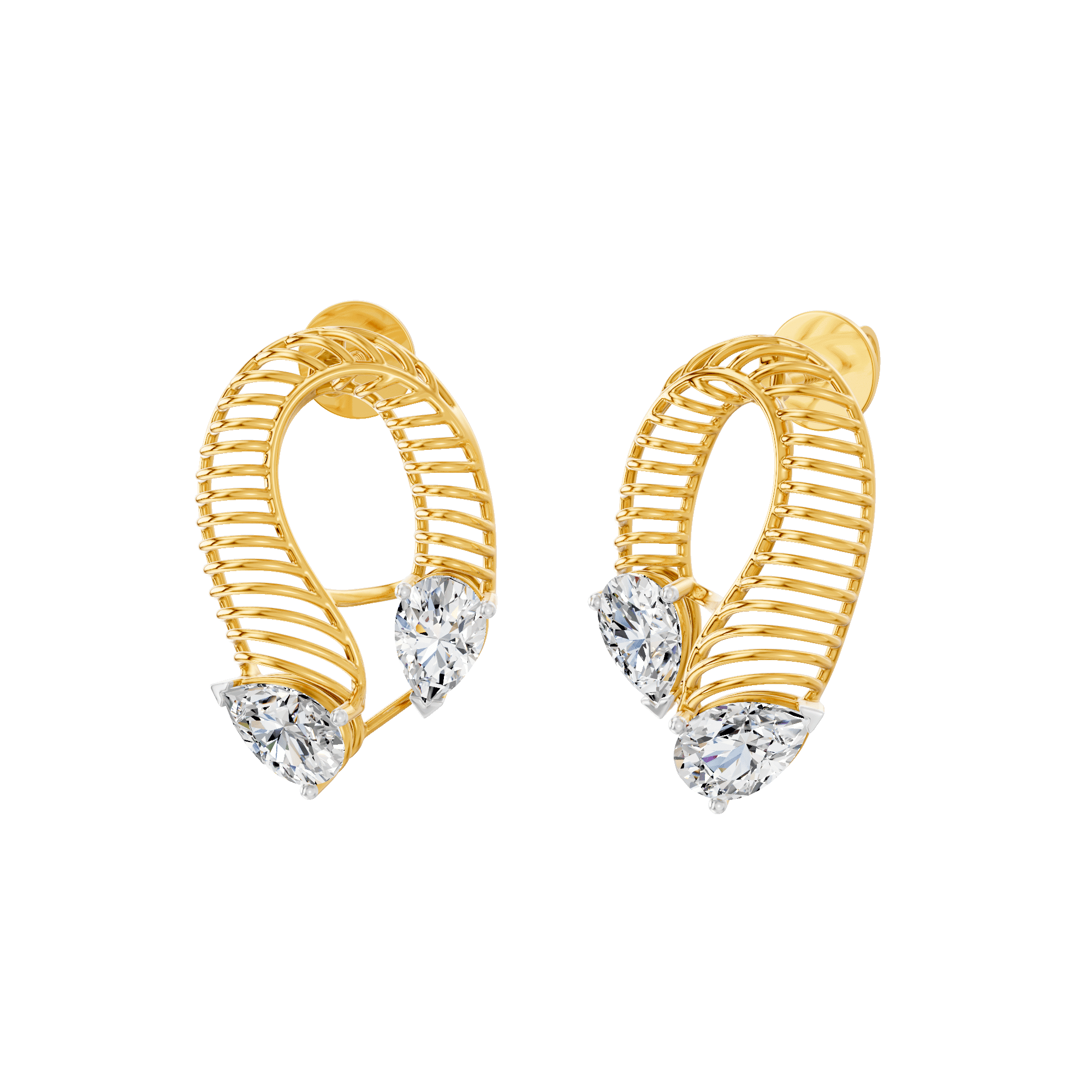 Ribbon Rise Studs 2