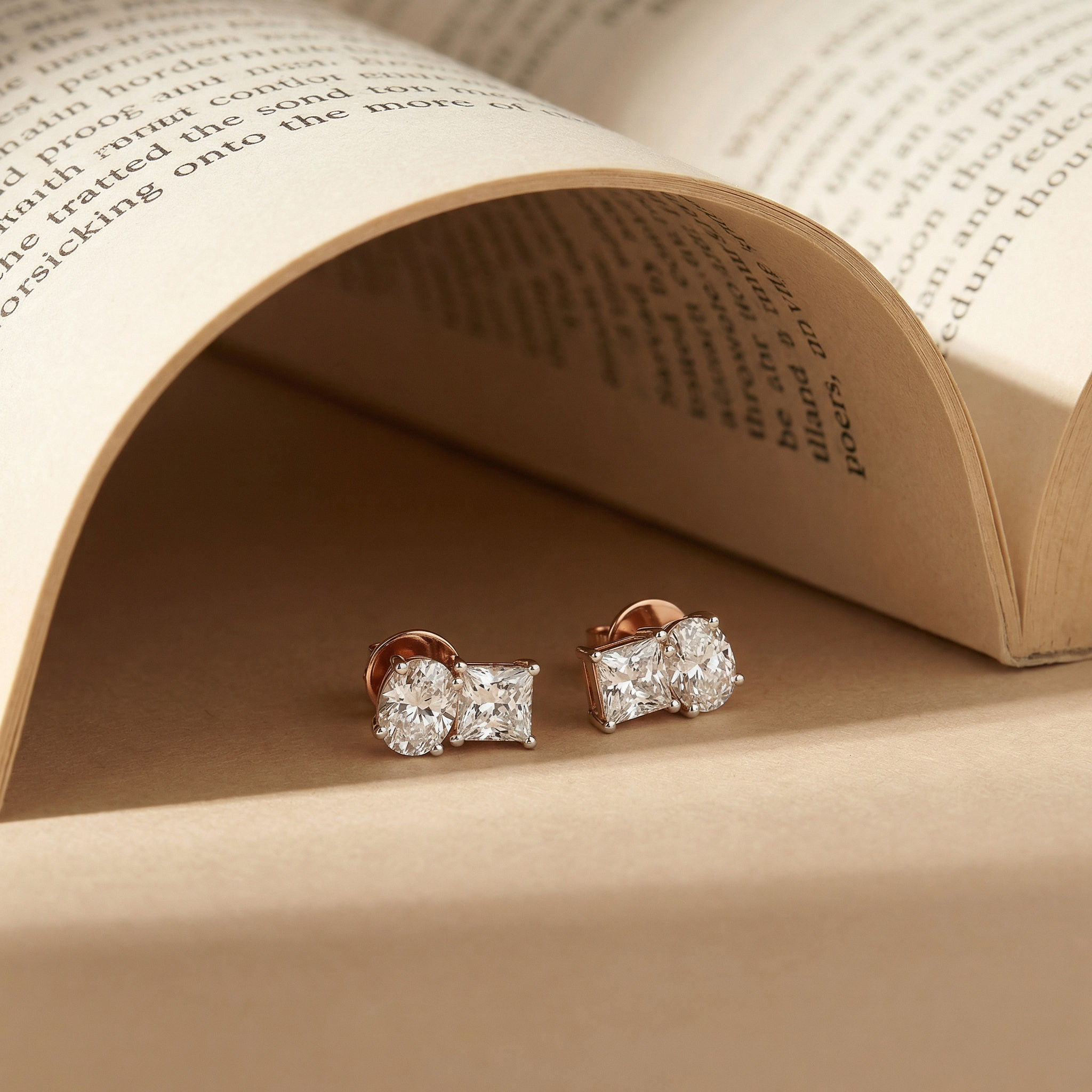 Duet Spark Stud Earrings hover