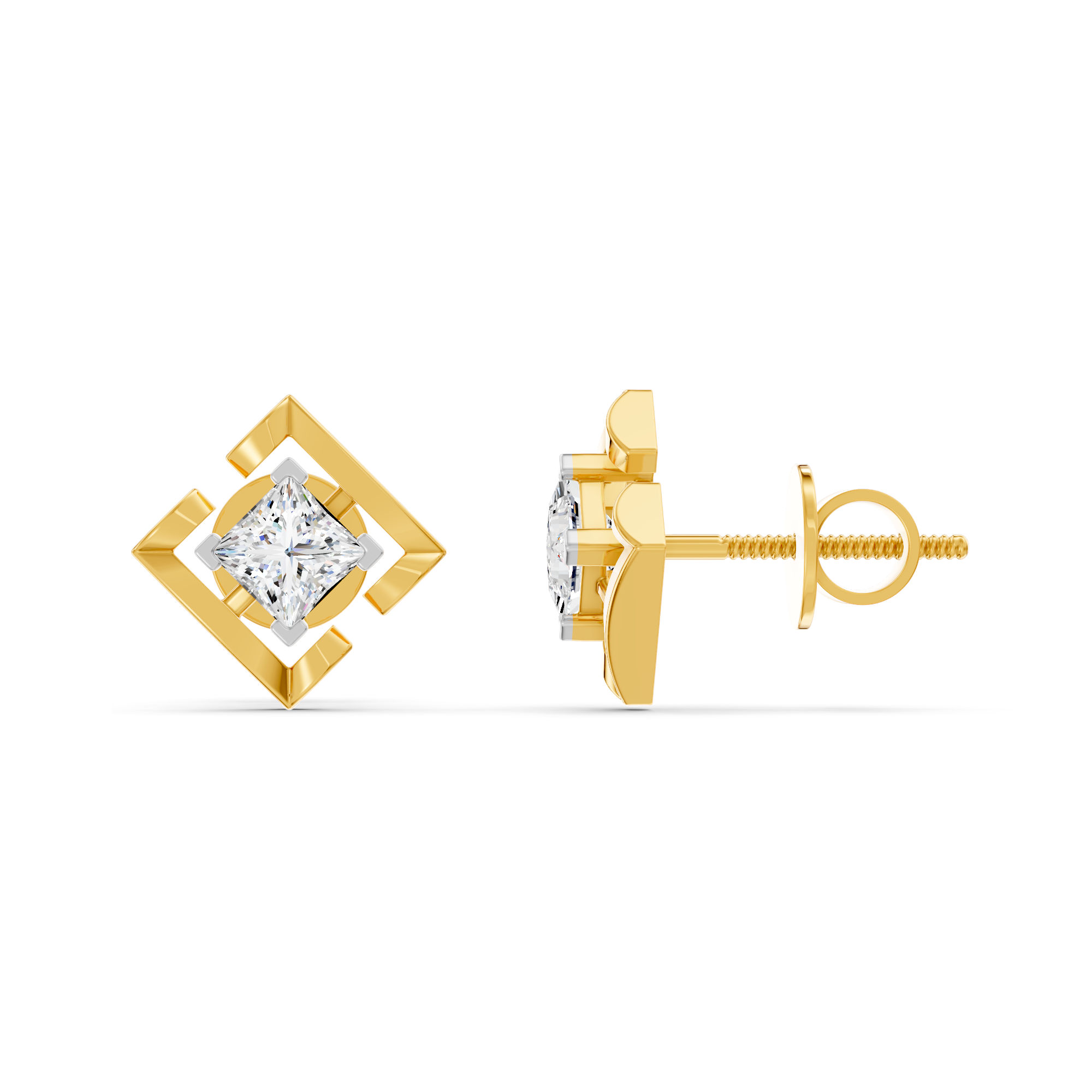 Hexa Grid Studs 1