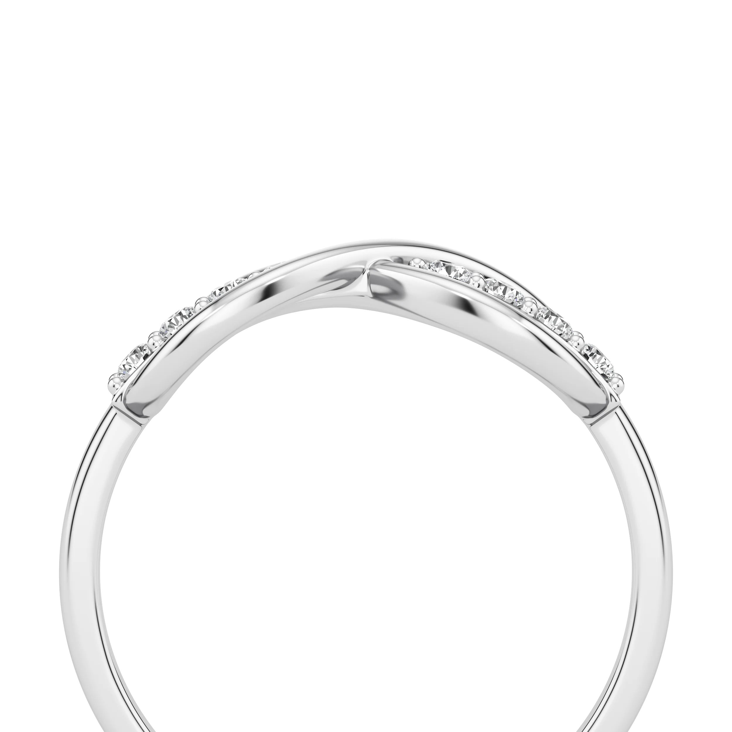 Infinity Glide Diamond Ring 11