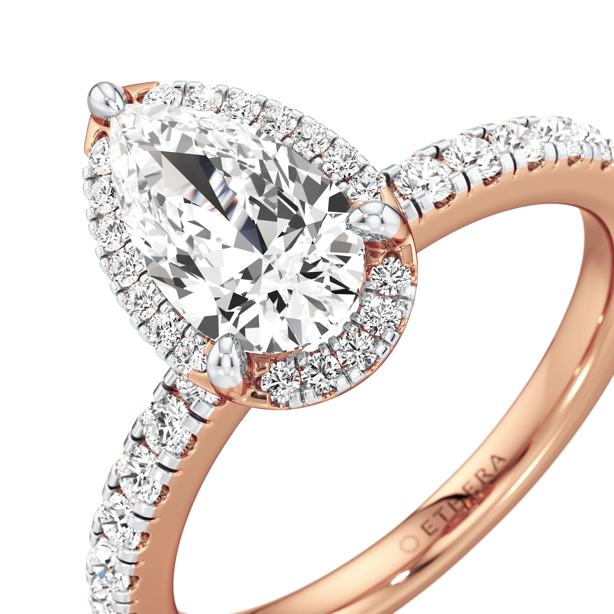 Halo Dewdrop Ring 11