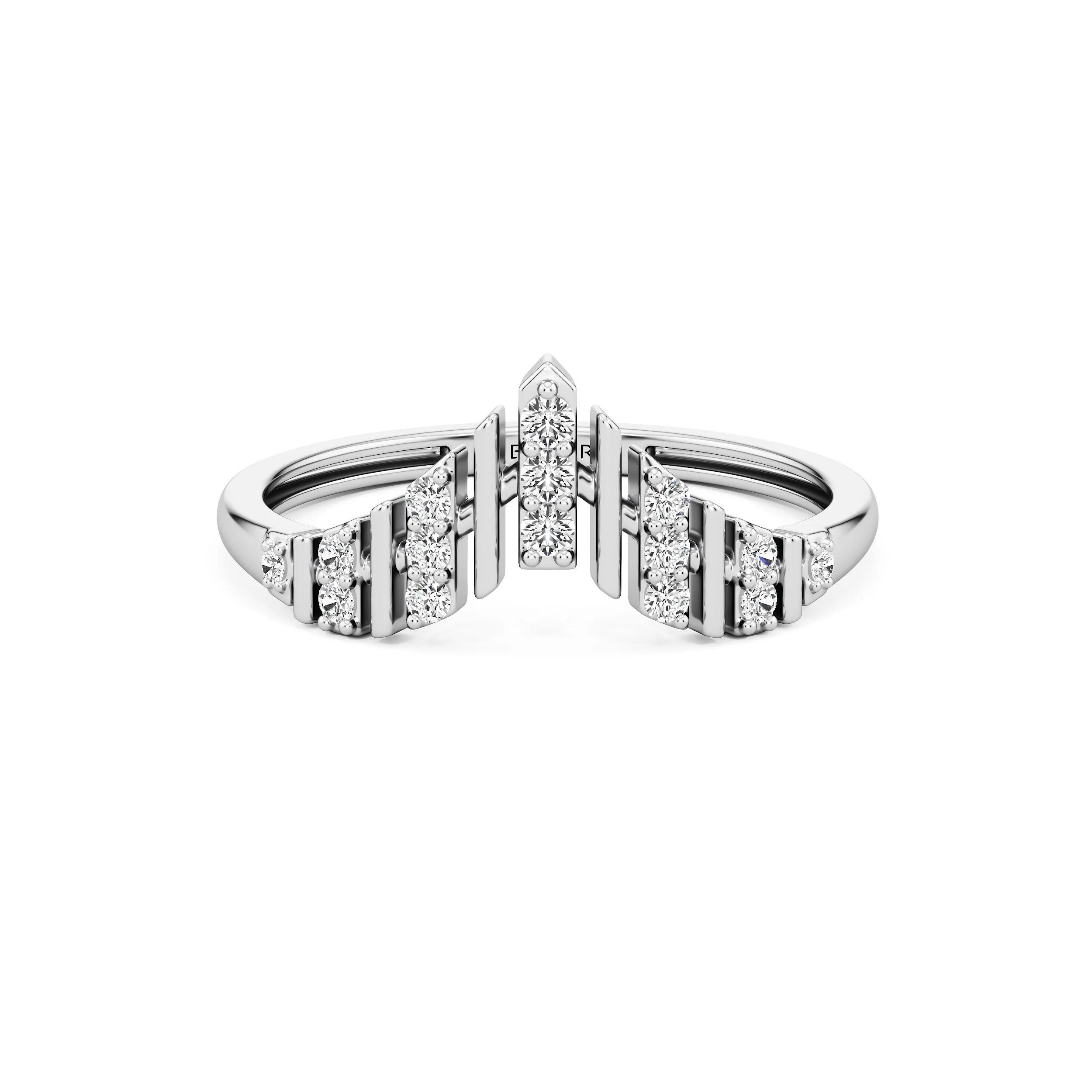 Radiant Edge Diamond Ring 8