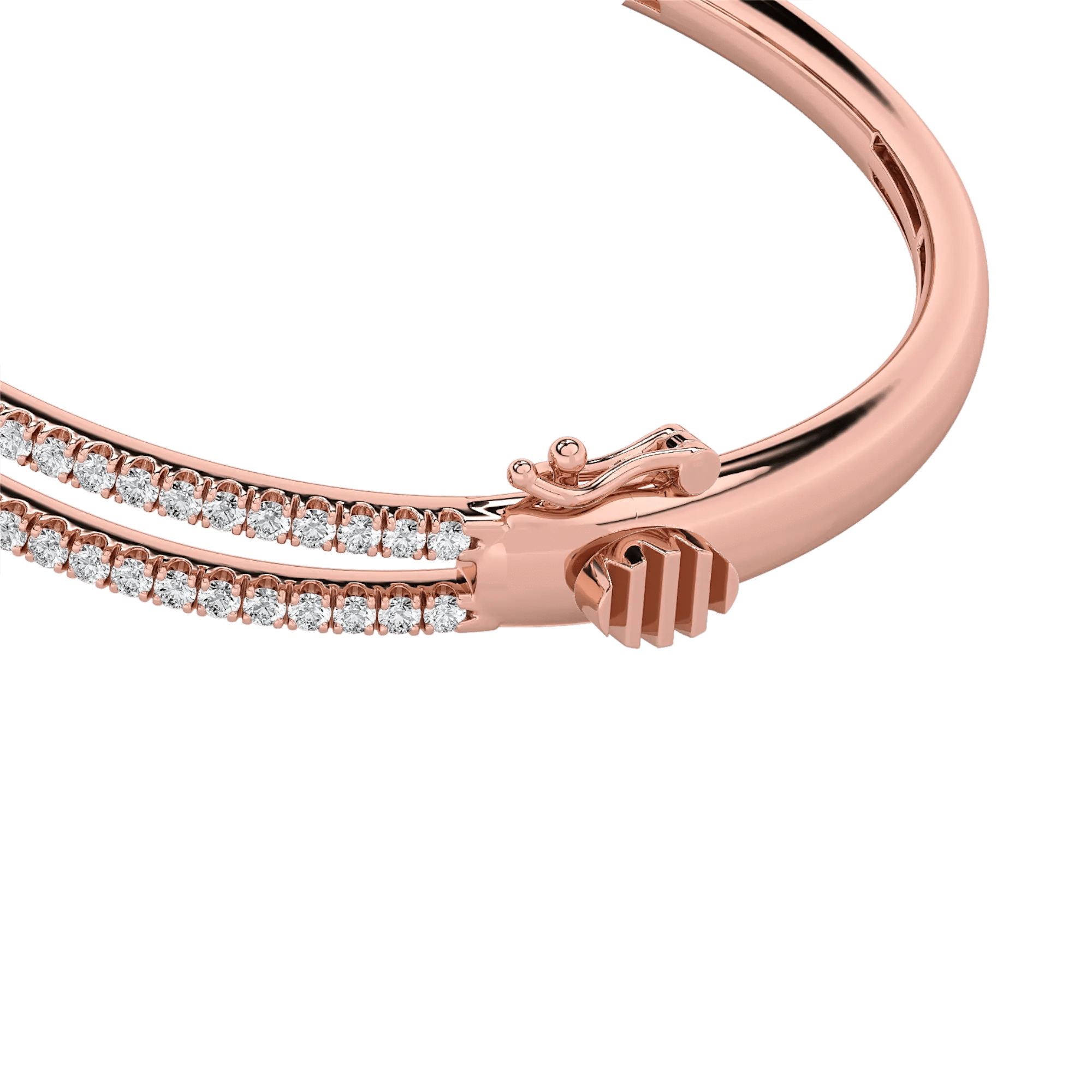 Lustrous Dual Oval Bangle 9