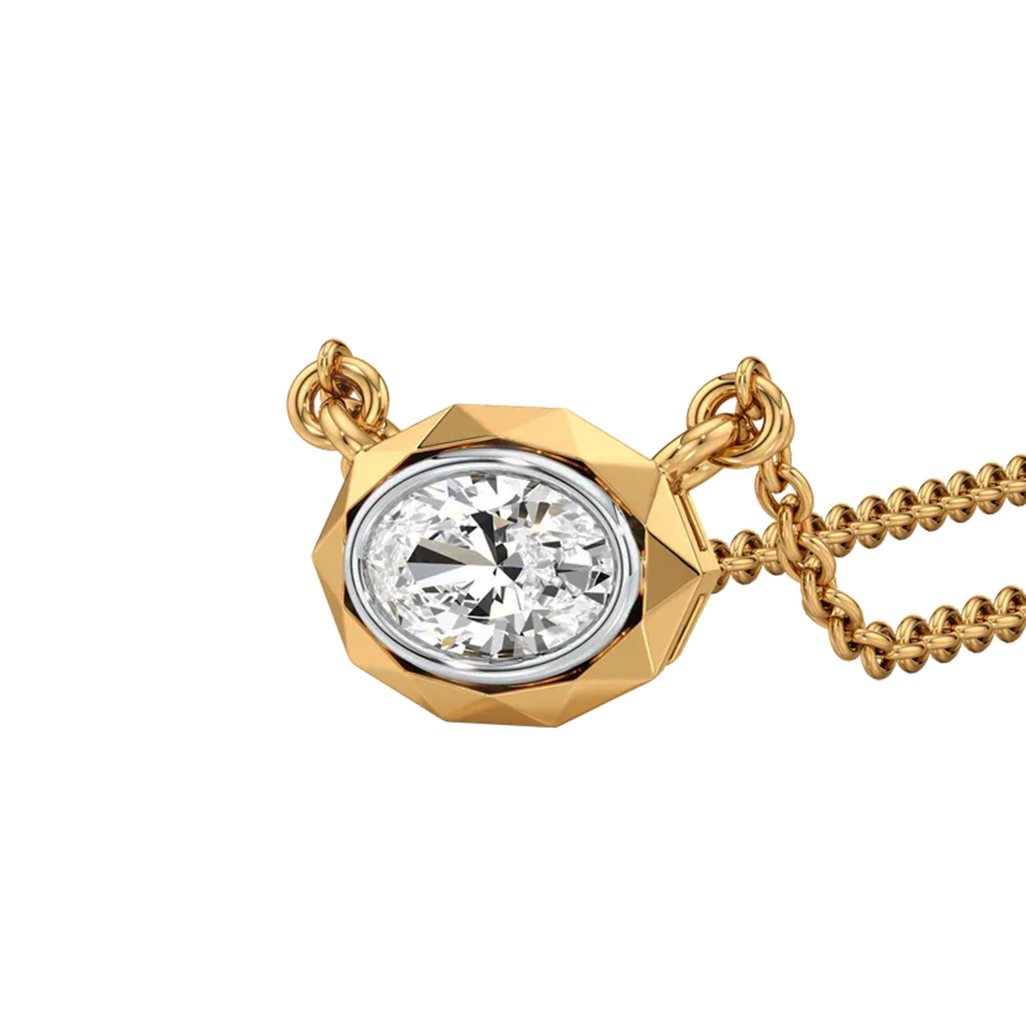 The Elara Oval Necklet