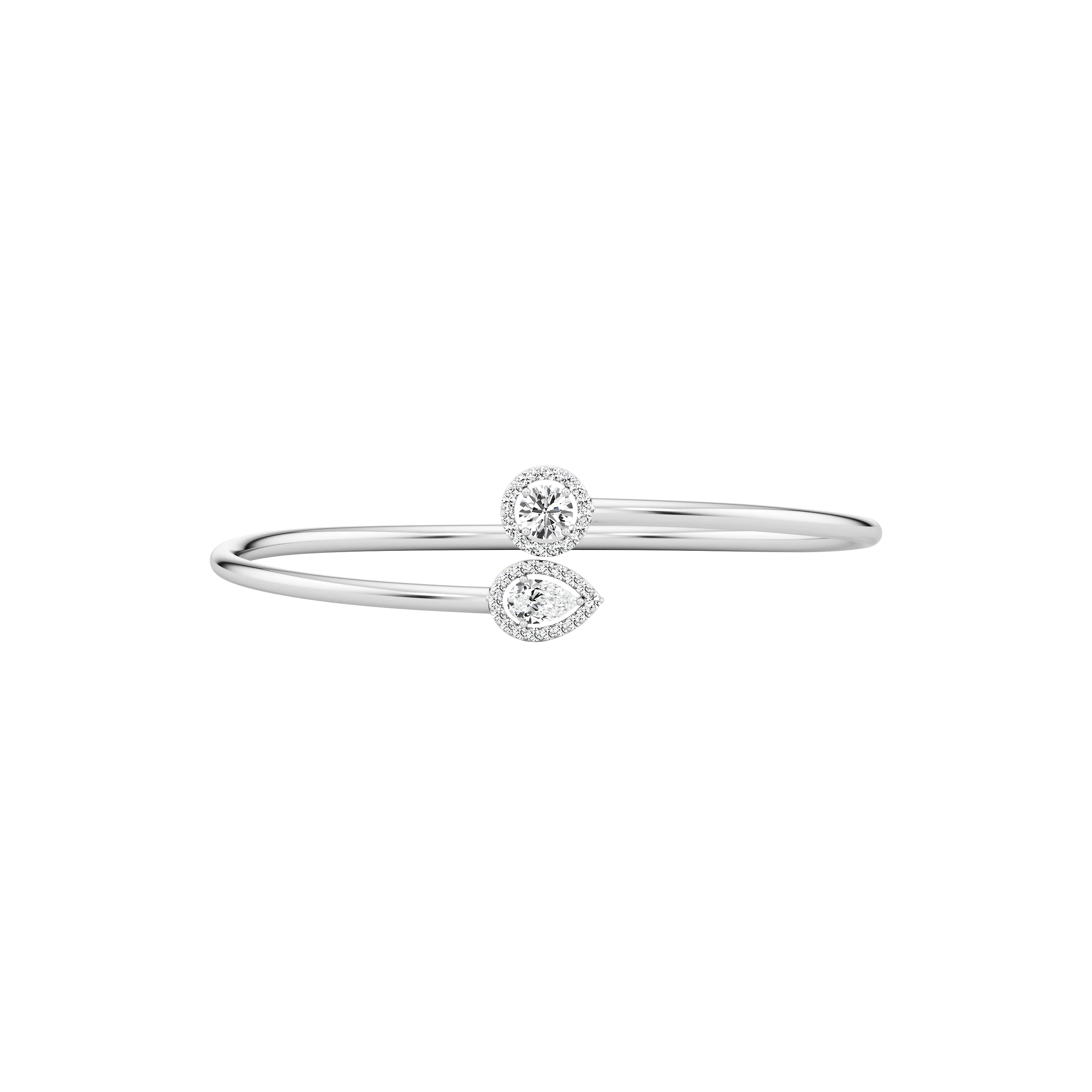 Dual Glow Diamond Bangle 3