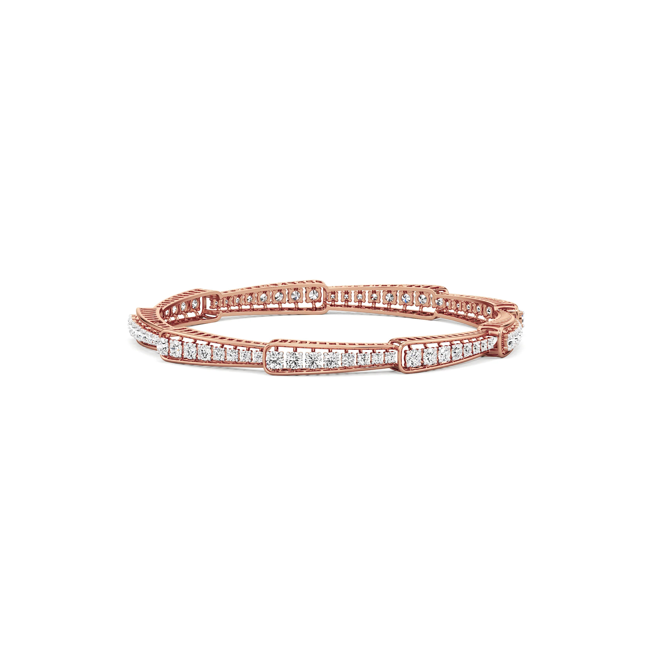 Regalia Line Diamond Bangle 7