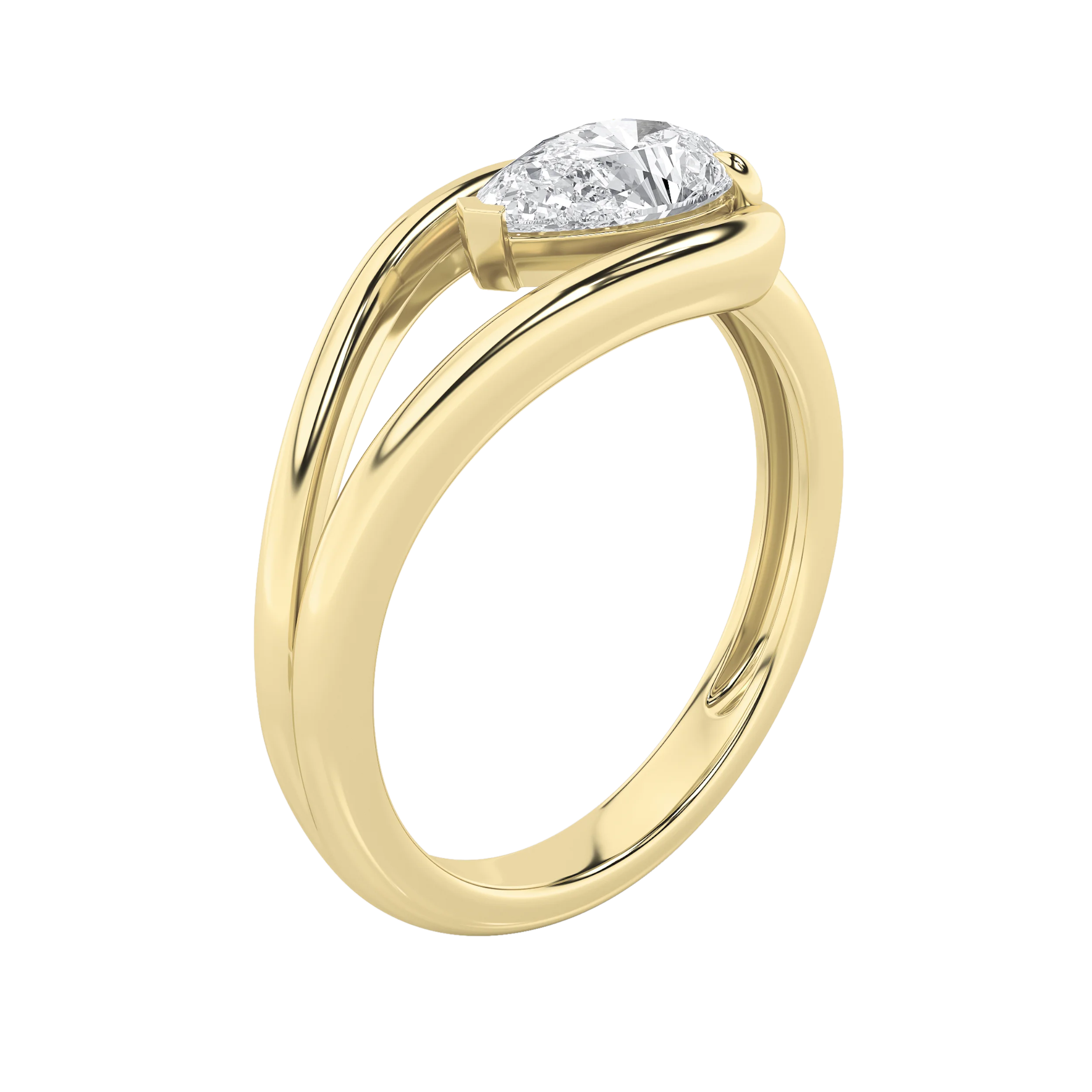 Embrace Oval Ring hover