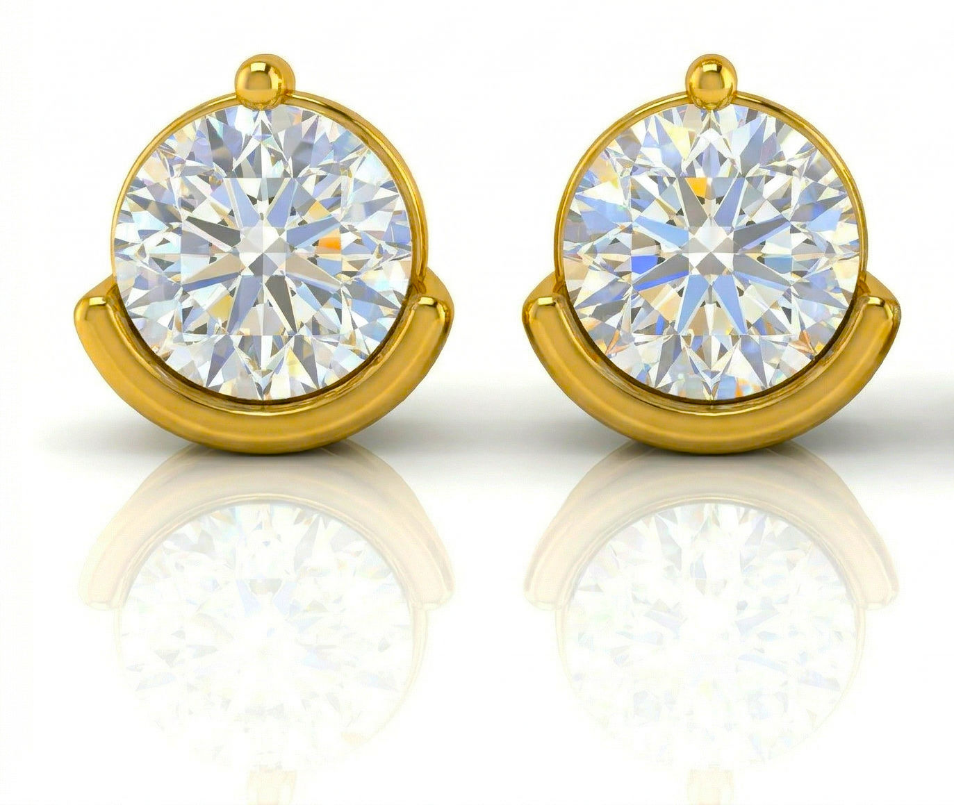 Halfmoon Jacket Studs 0