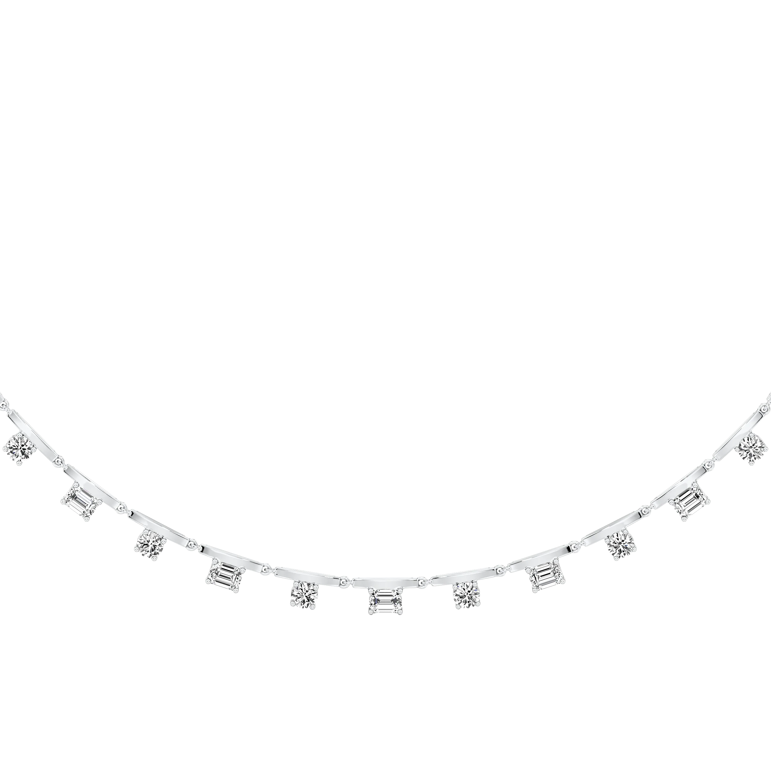 Starlight Serenade Tennis Necklace 0