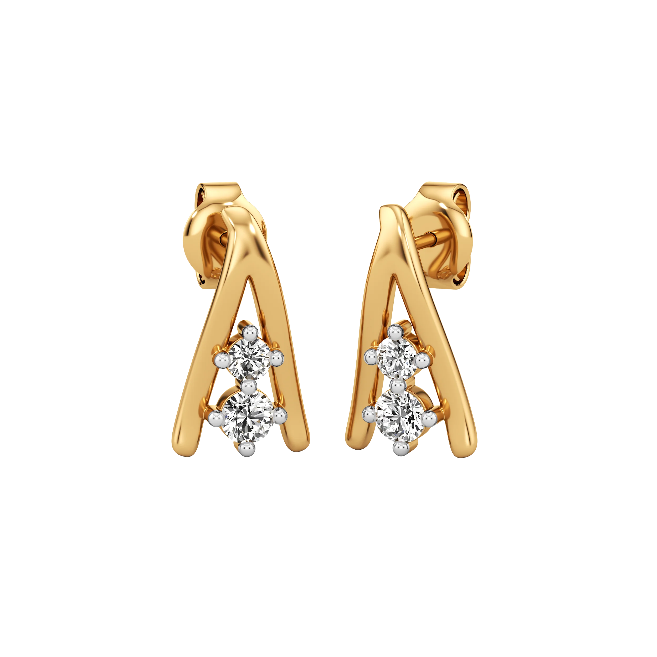 Axis Line Earrings 3