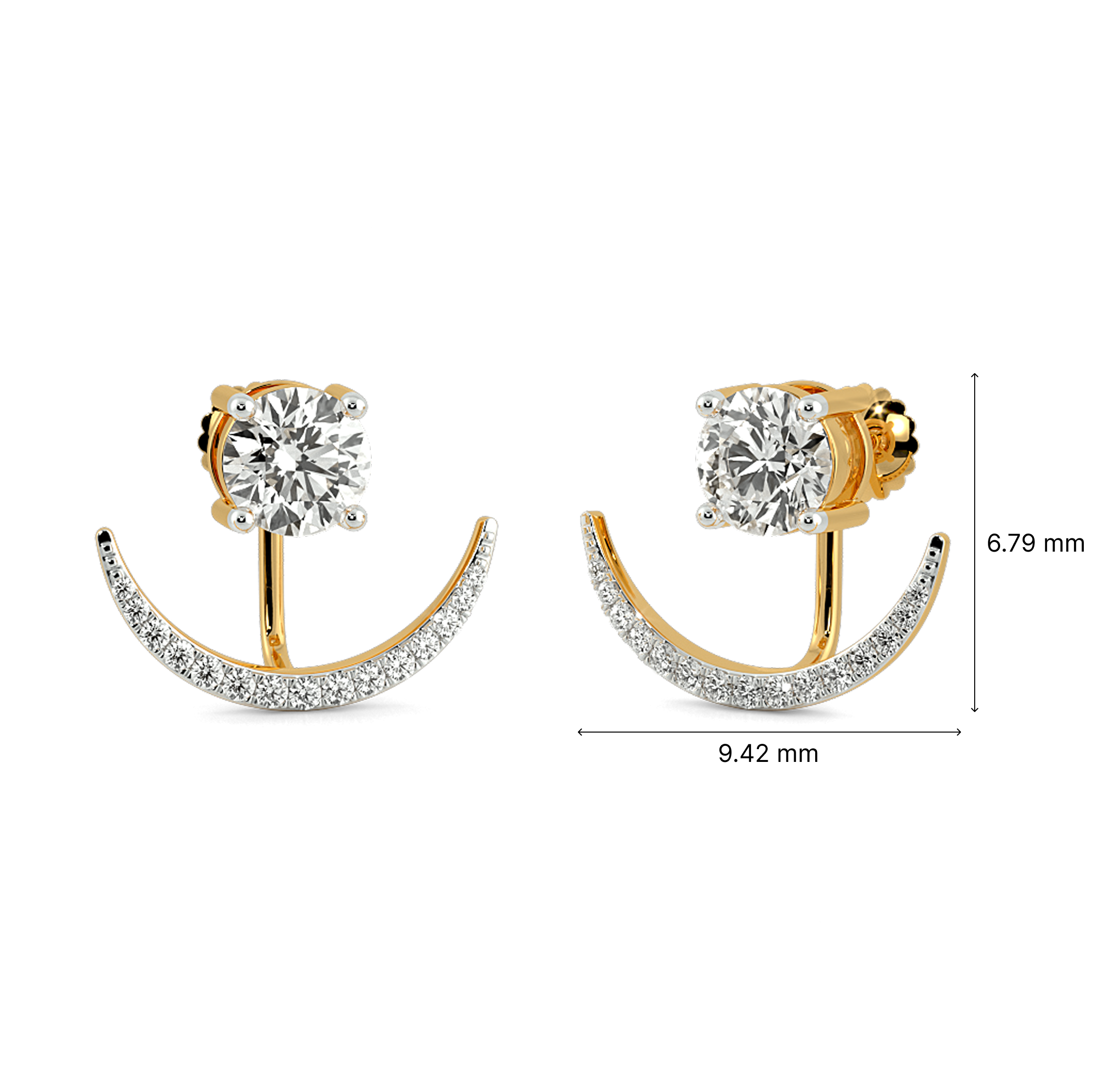 Lustre Crescent Ear Jacket 3