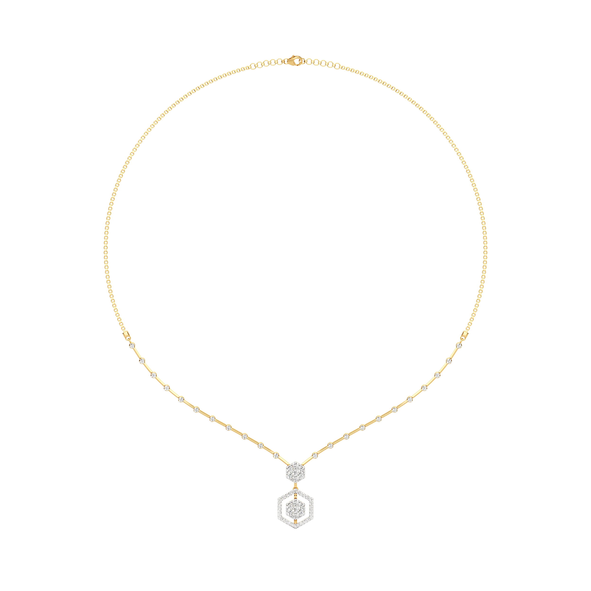 Hexa Bloom Necklace 3