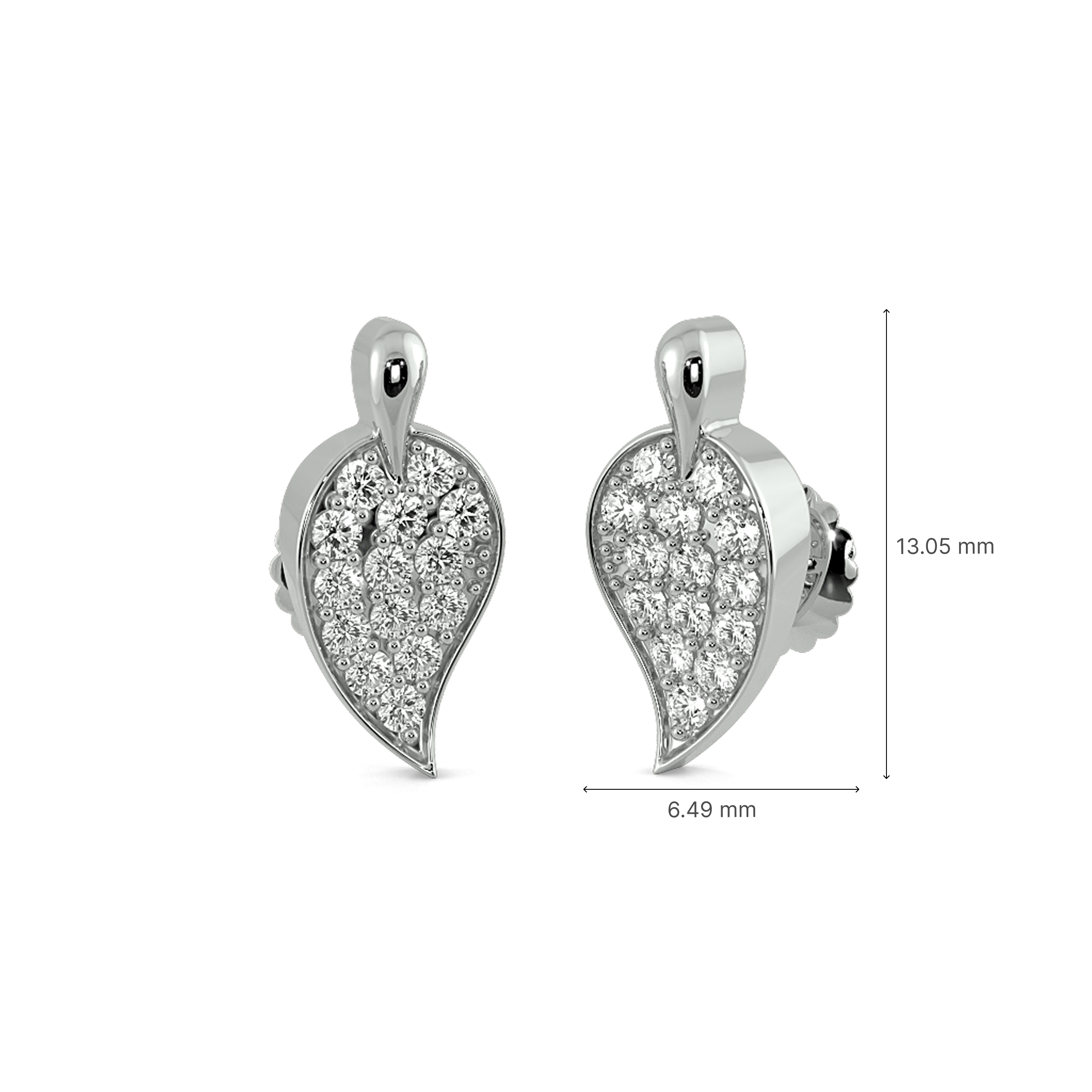 Autumns Leaf Stud Earrings 5