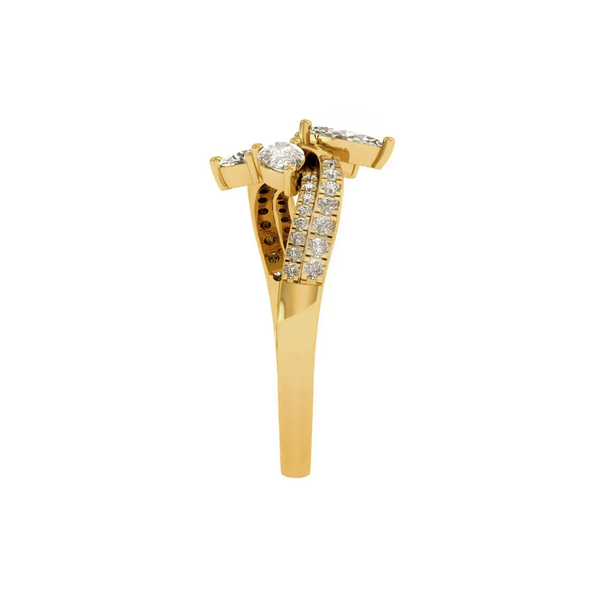 Whimsy Wings Floral Ring 5
