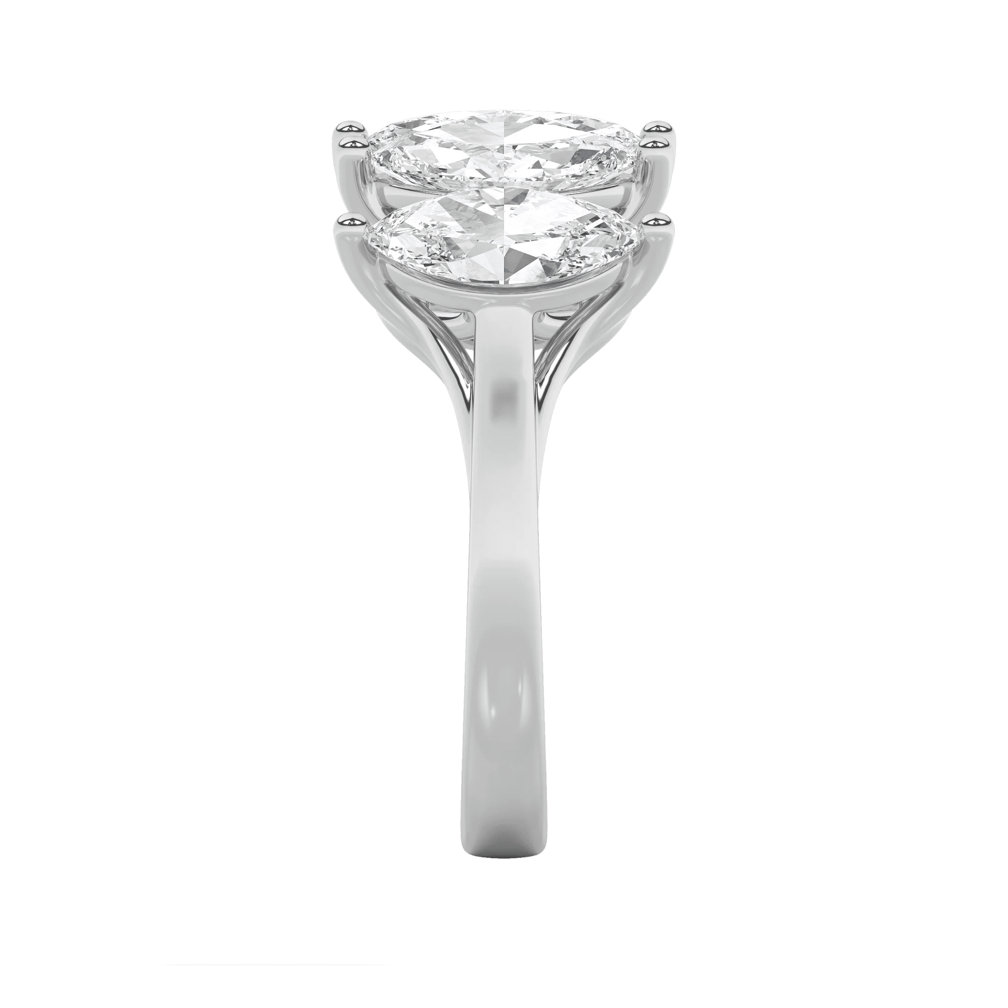 Radiant Penta Five Stone Ring 10