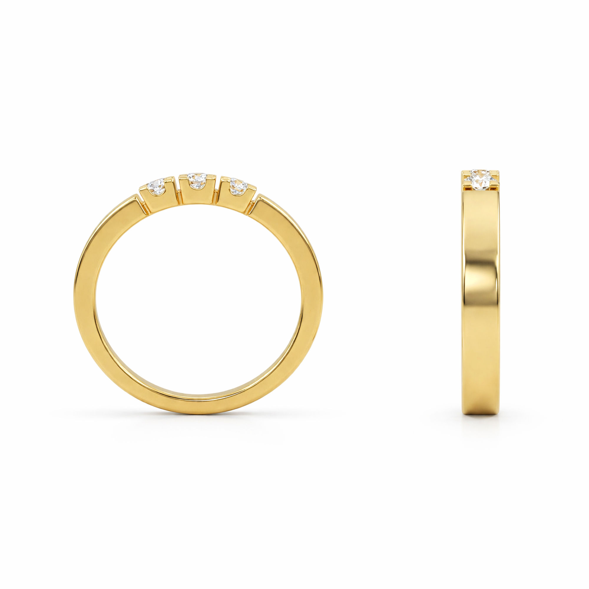 Triple Note Ring 2