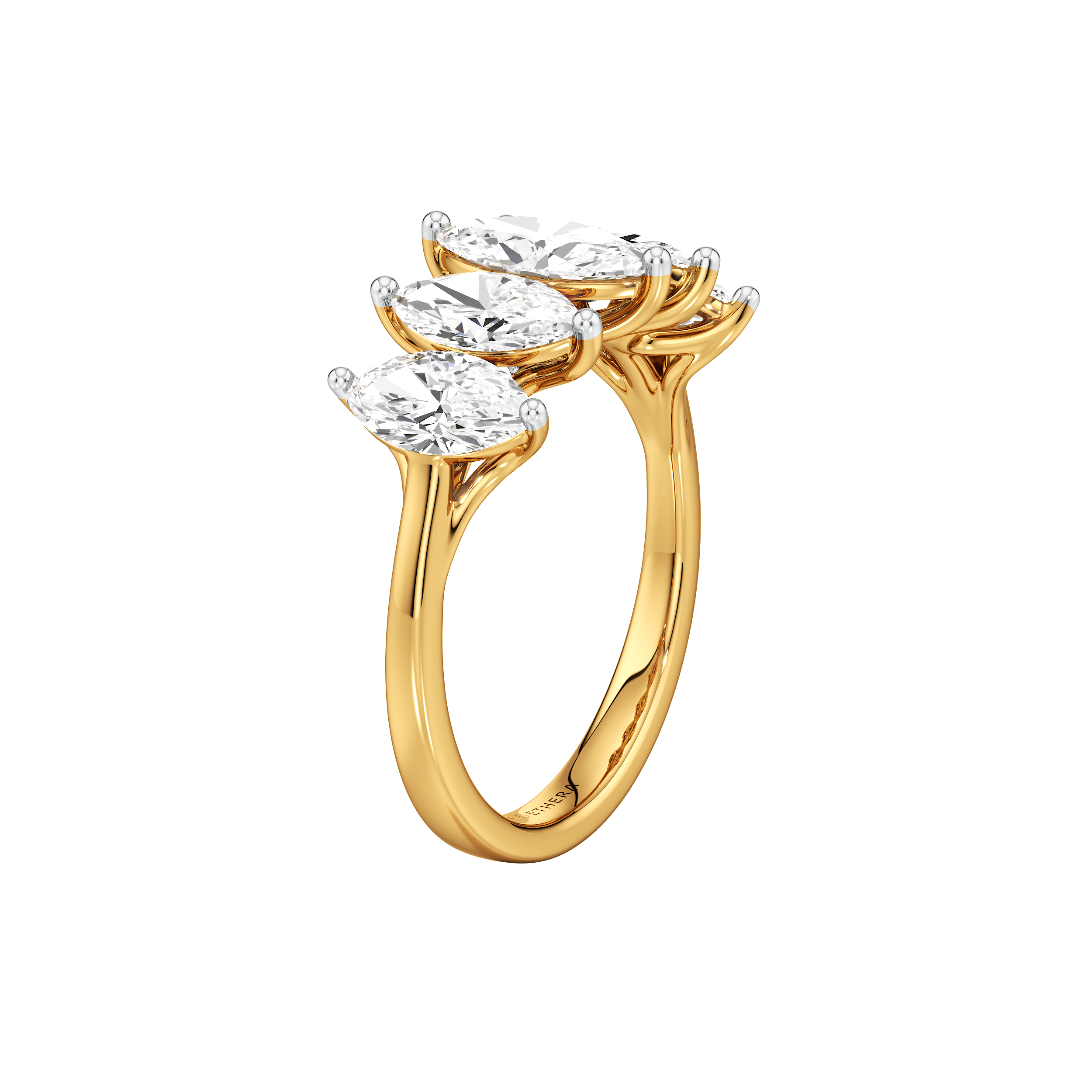 Marquise Penta Five Stone Ring 5