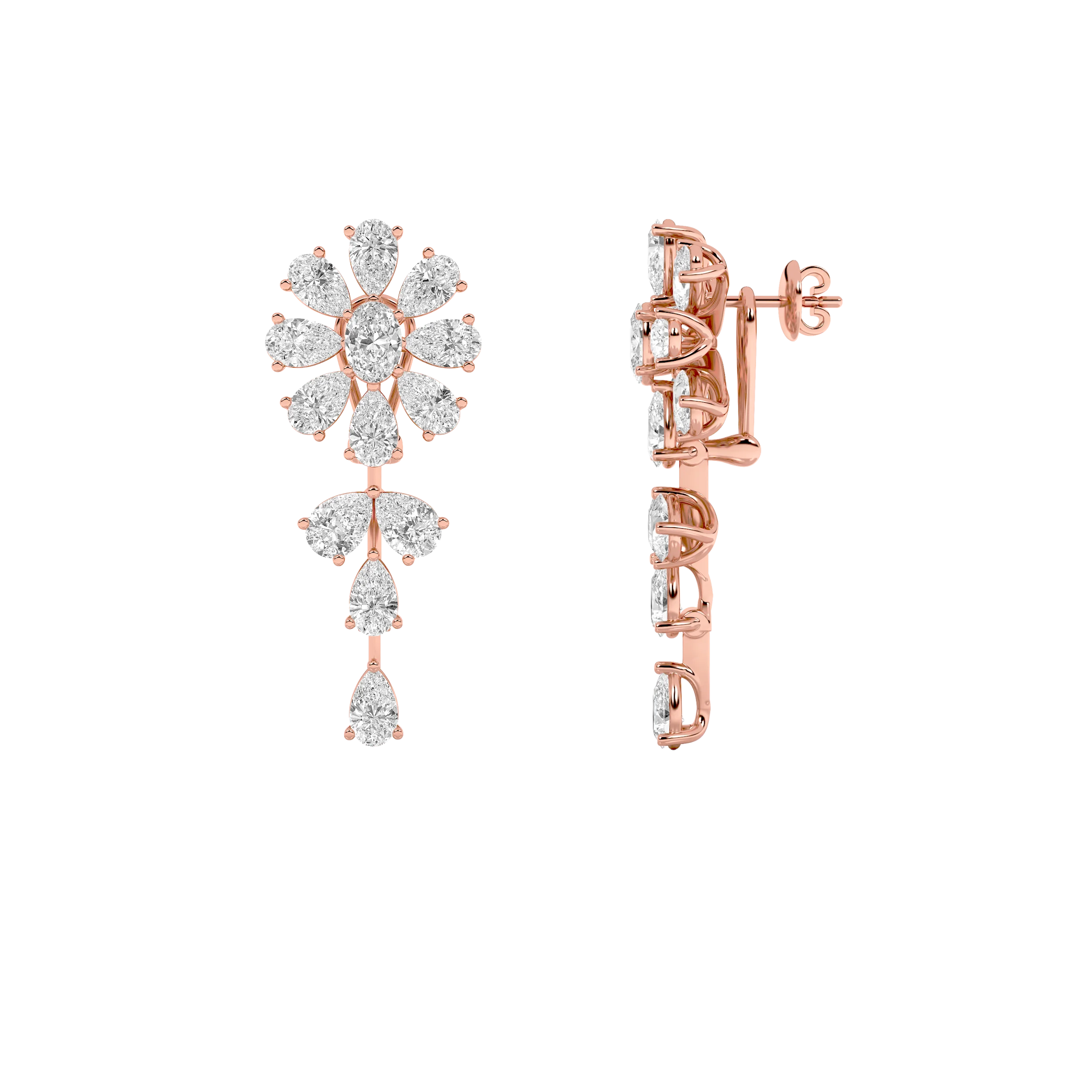 Dewdrop Cascade Earrings 8