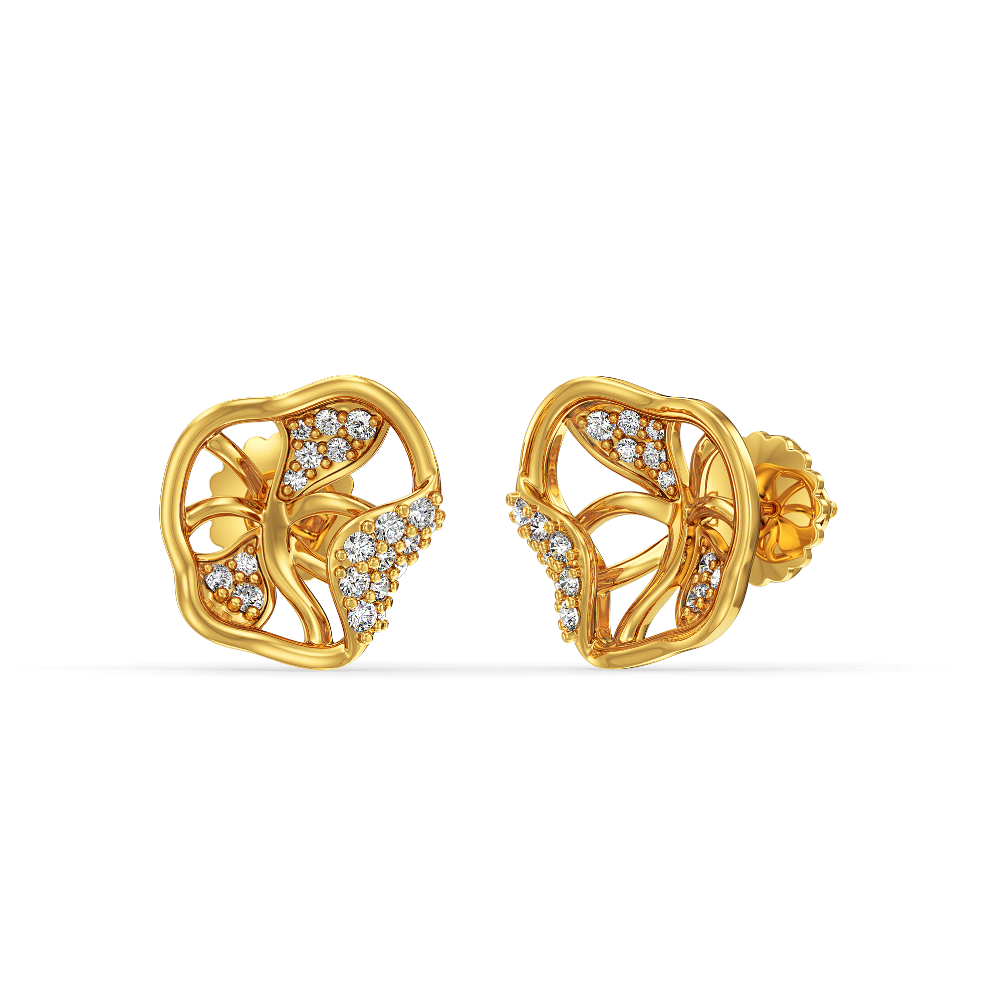 Floating Veins Studs 1