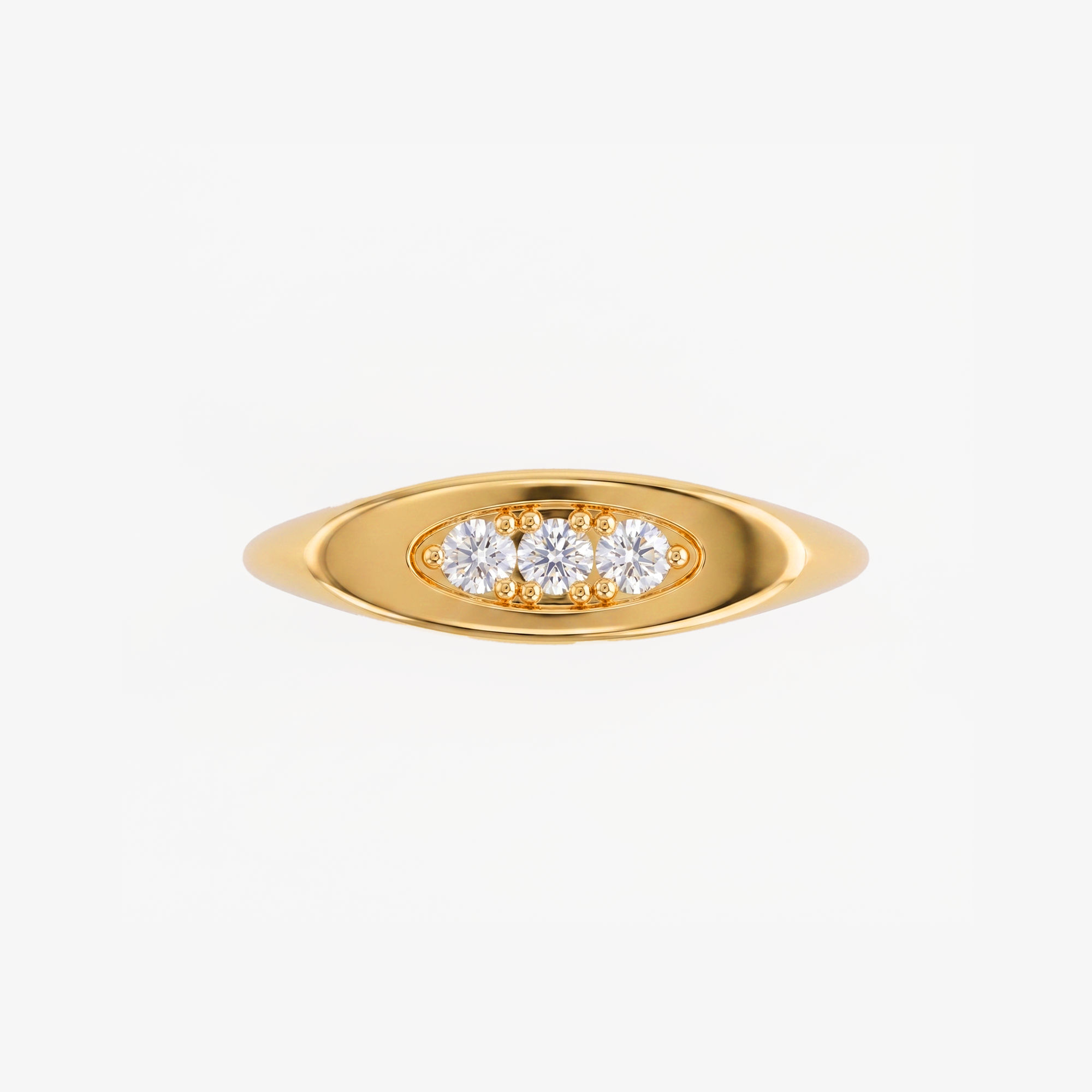 Hiddenlight Signet Ring