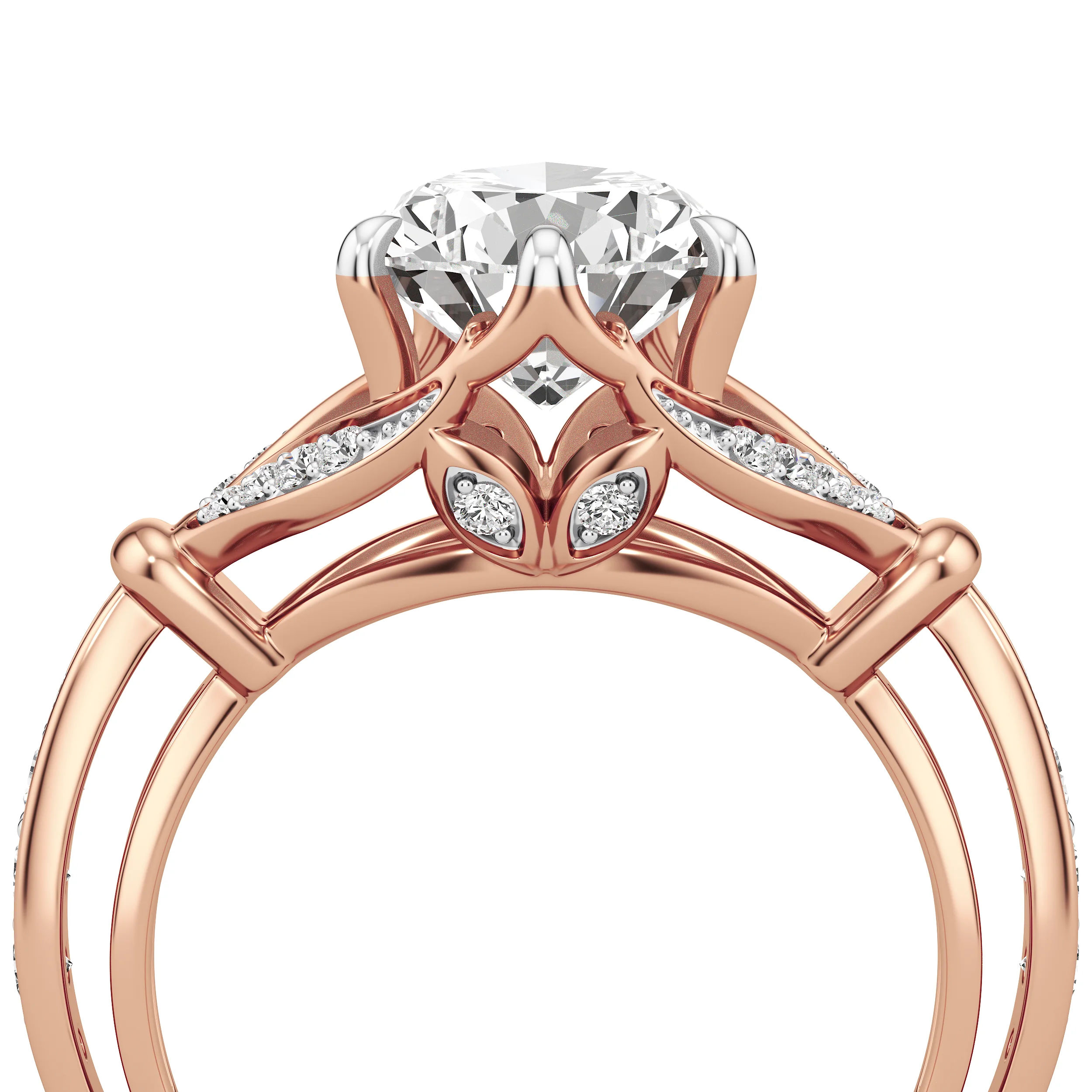 Pear Cascade Cocktail Ring 17