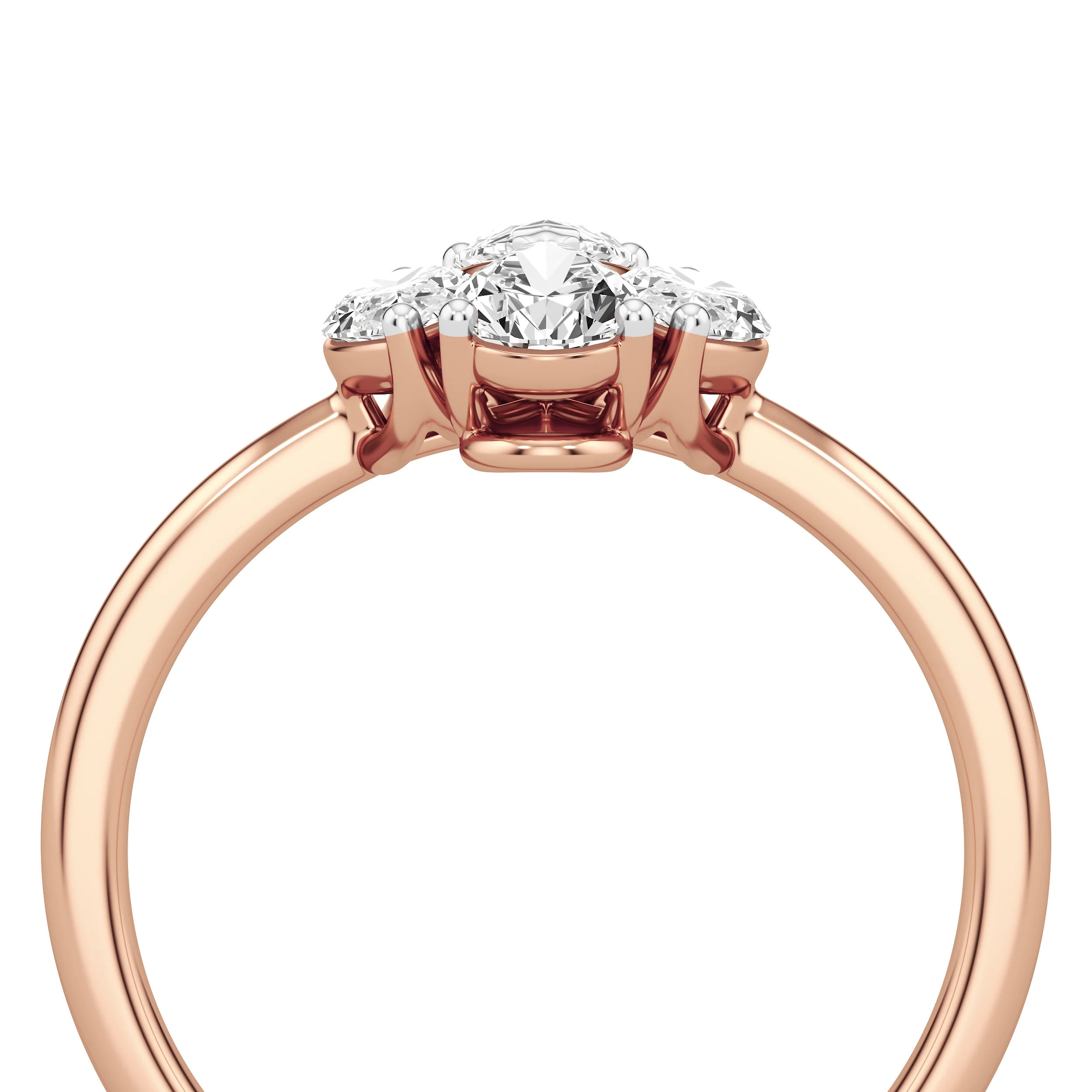 Marquise Bloom Diamond Ring 17