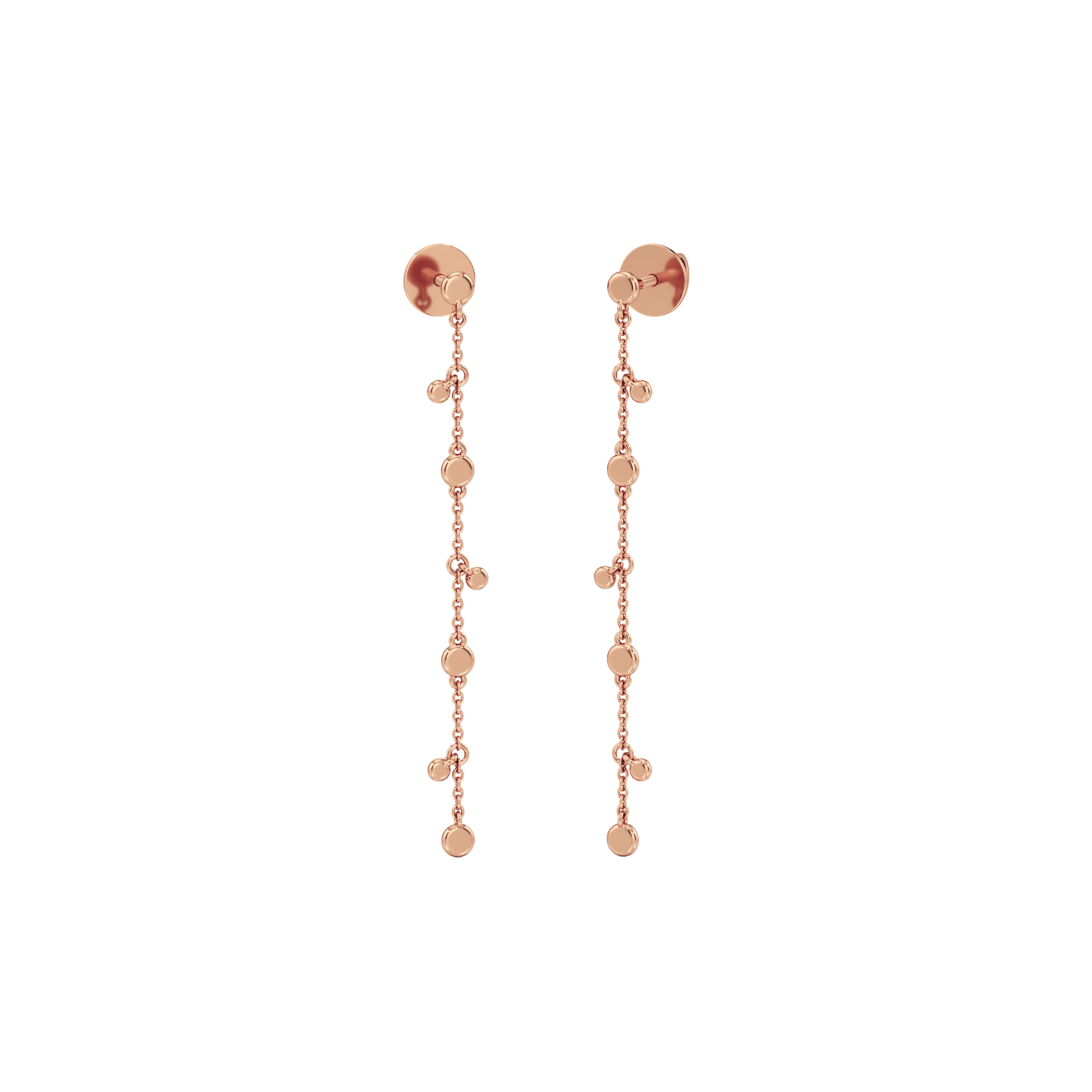 Cascade Dots Drop Earrings 6