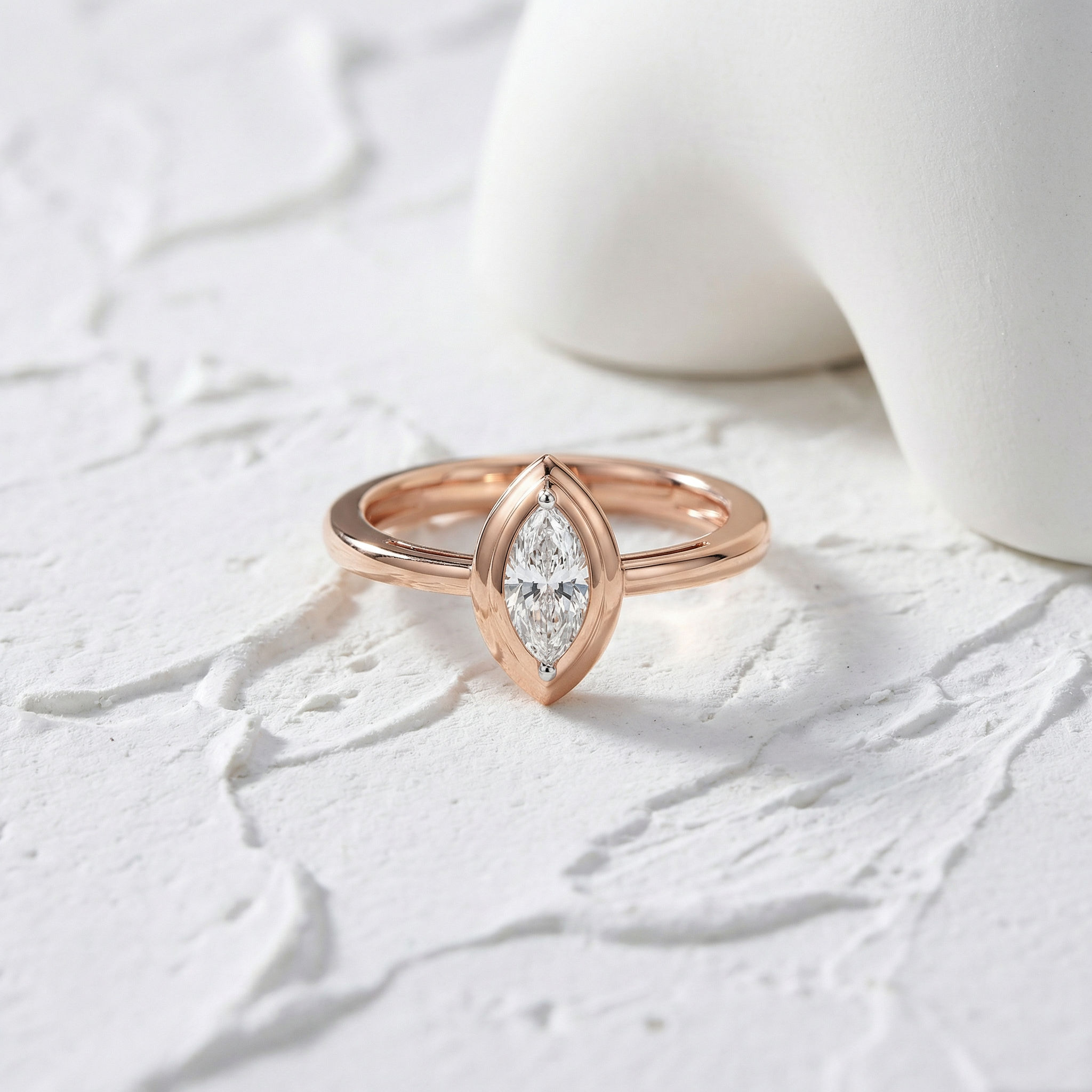 Aureole Marquise Ring 13