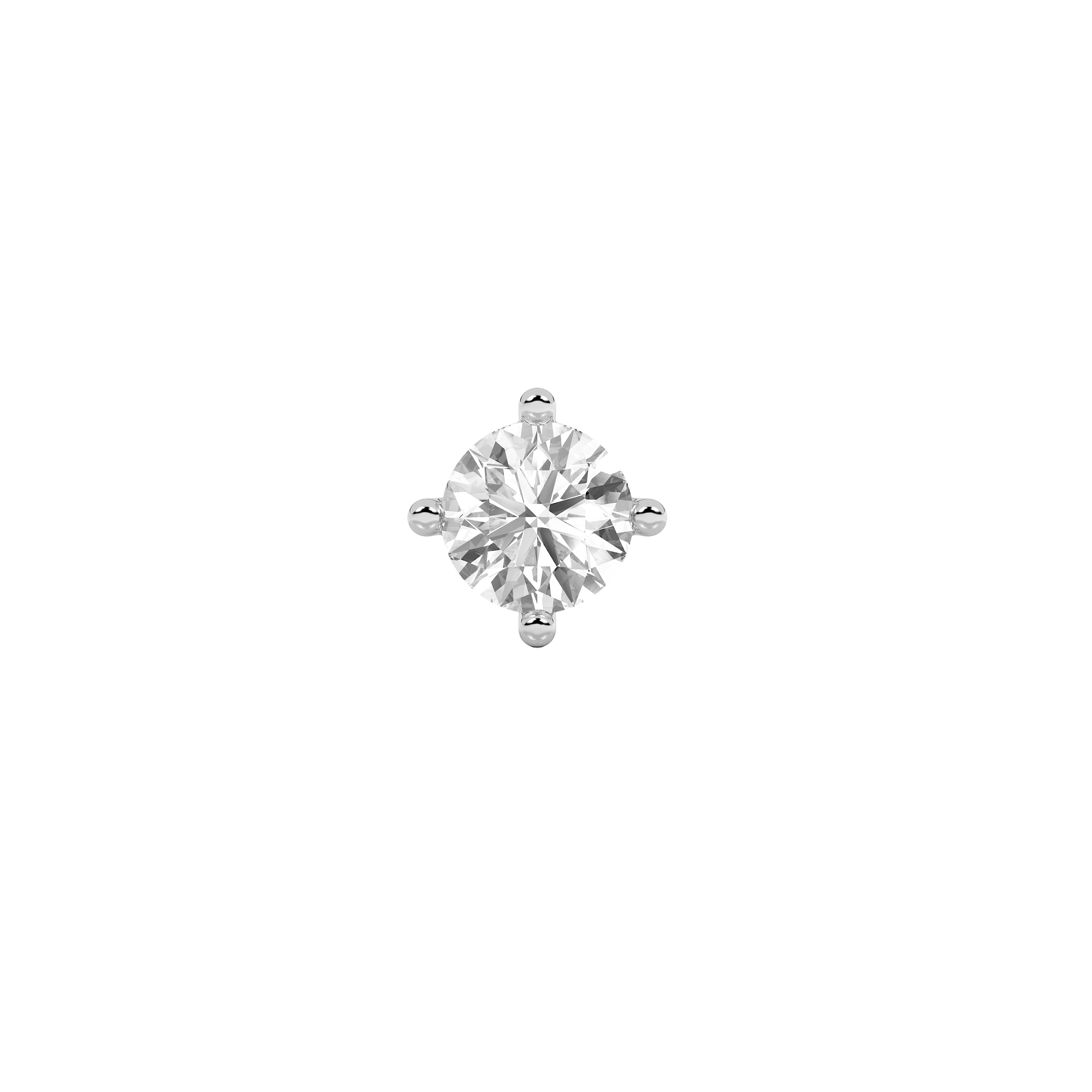 Shimmer Glimmer Solitaire Nosepin 3