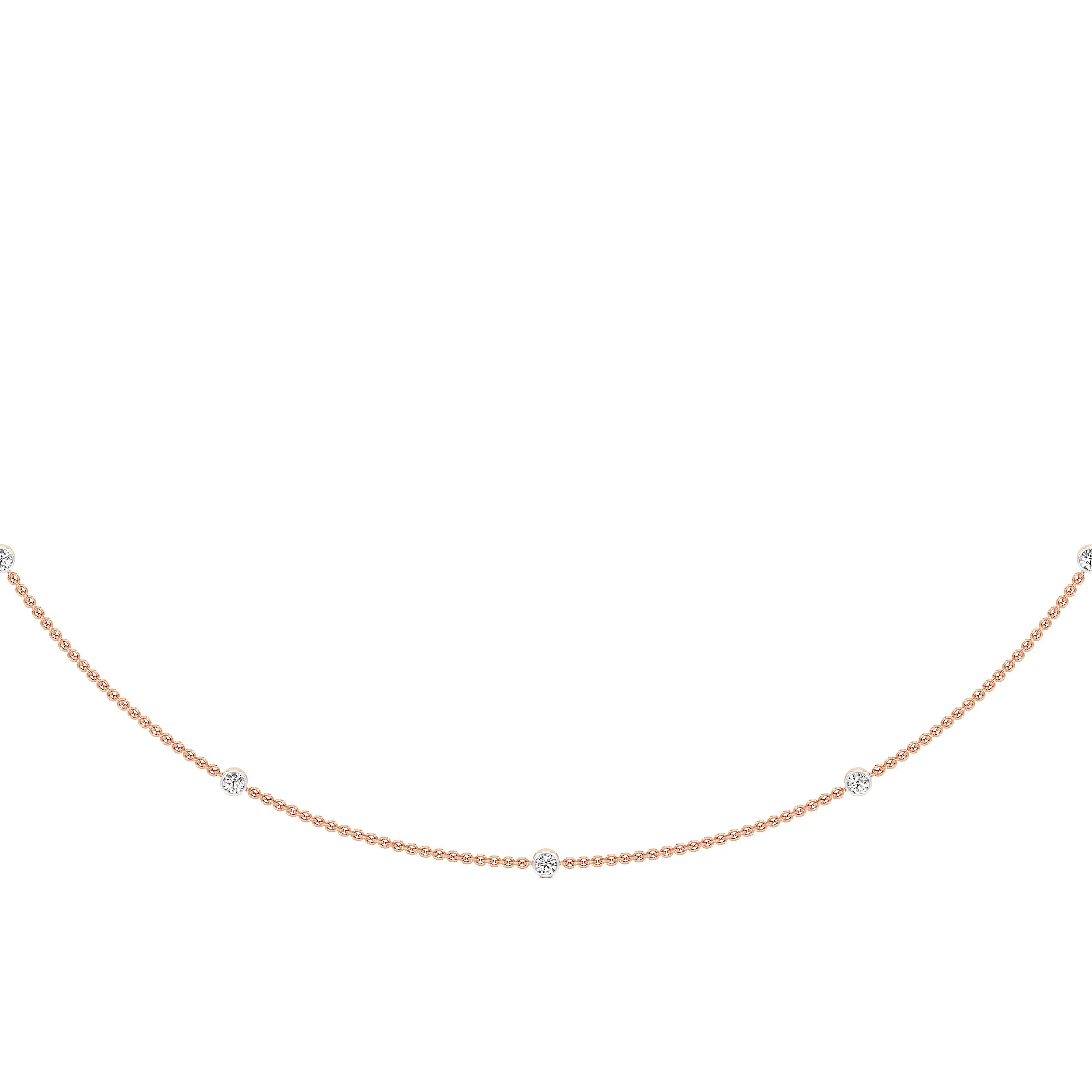 Twilight Twinkle Diamond By Yard Necklace 8