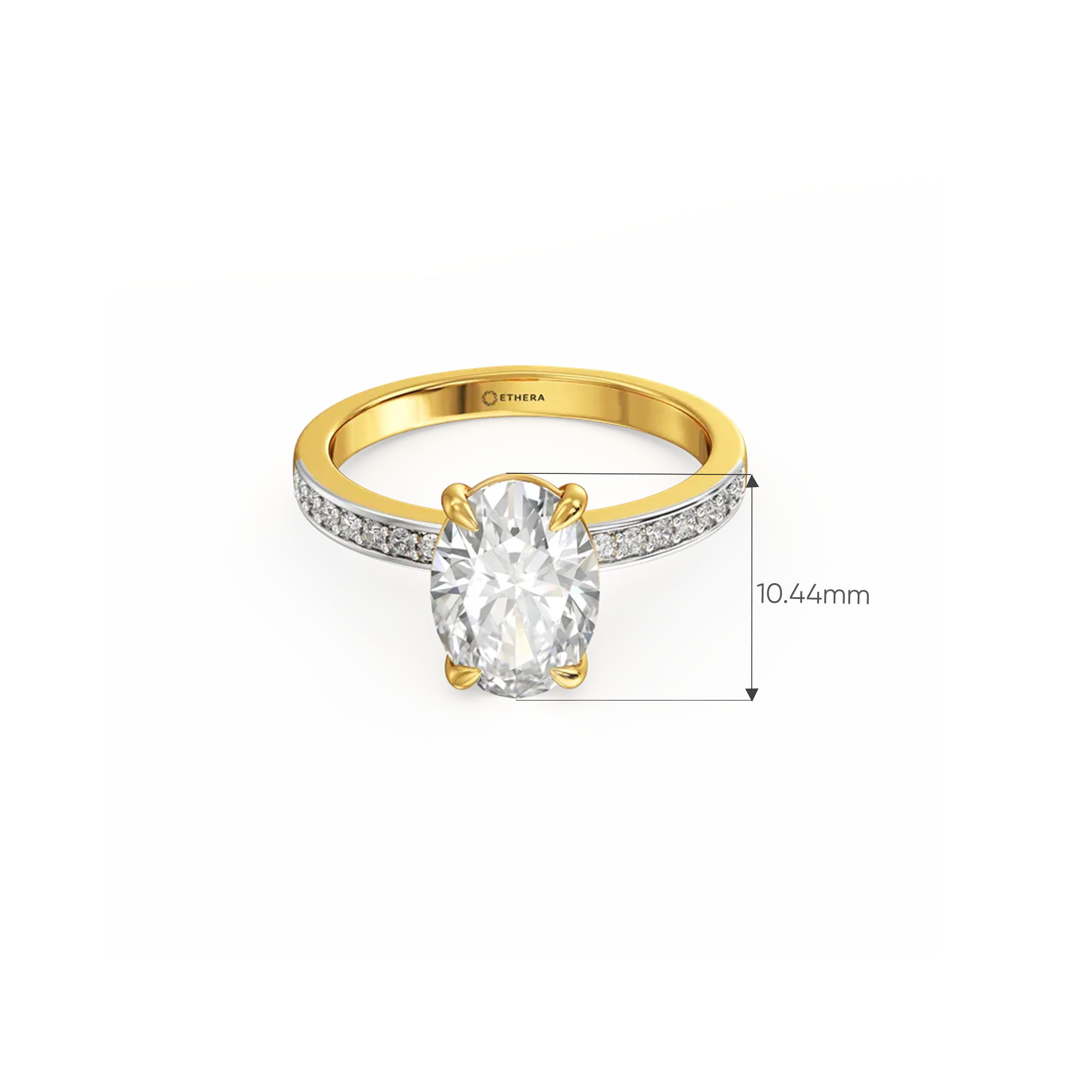 The Aura Oval Ring - Comfort Fit 5