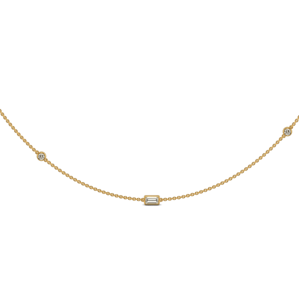 Lustre Line Necklace 2