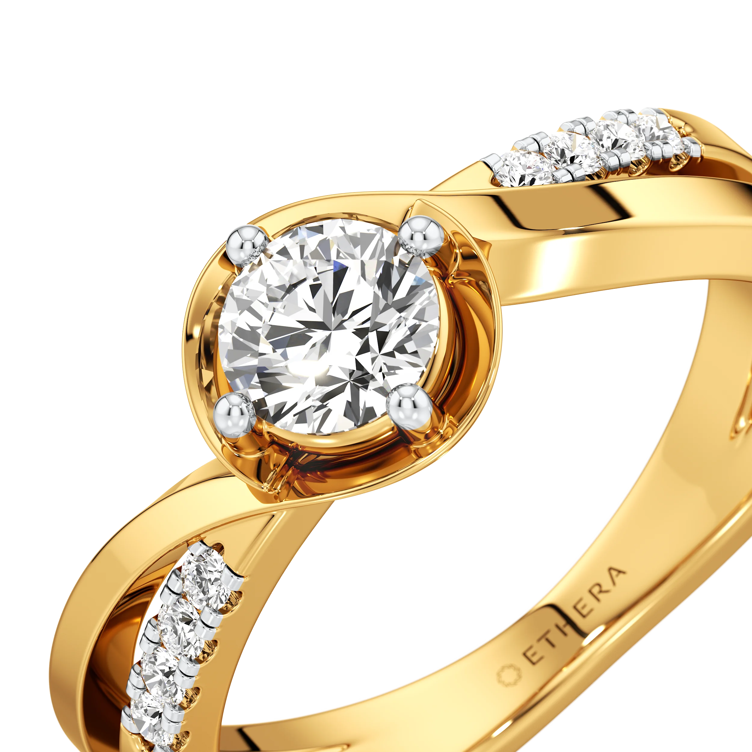 Celeste Curve Ring 3