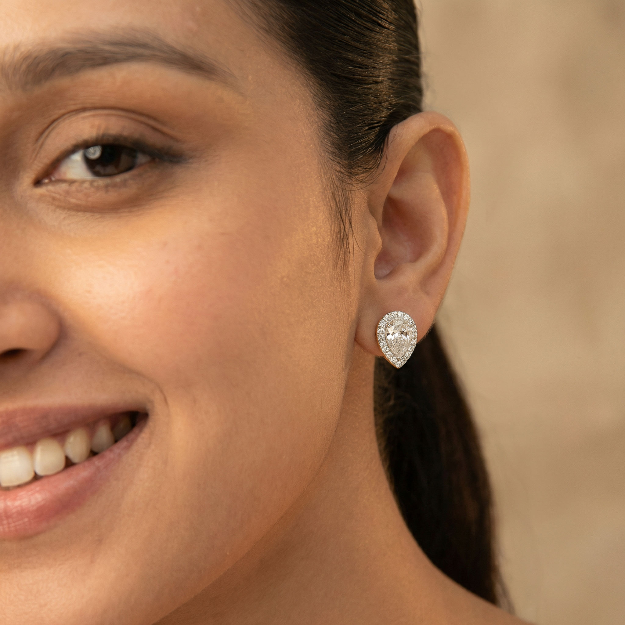Royal Aura Stud Earrings hover