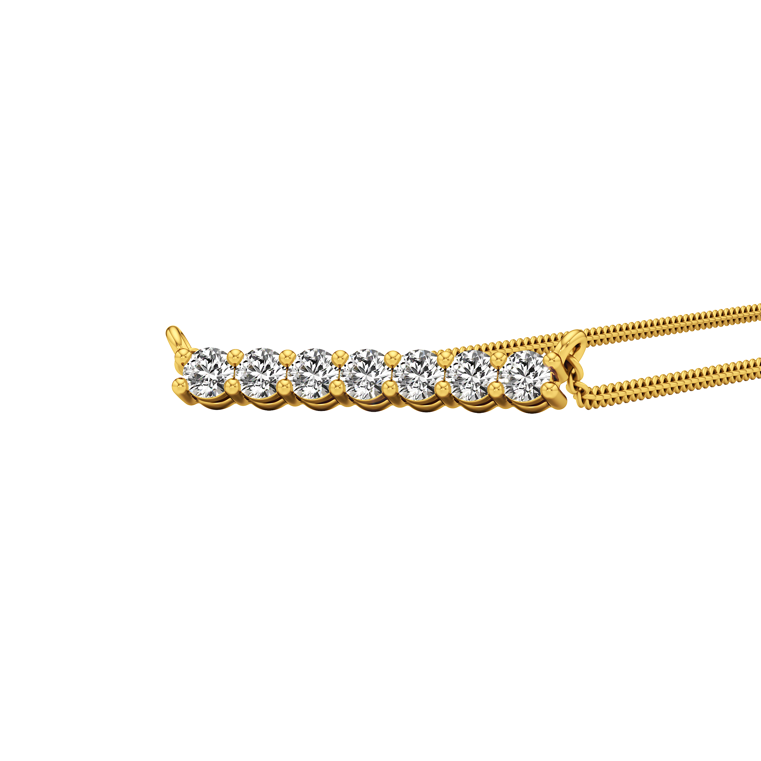 Lineup Bar Necklace