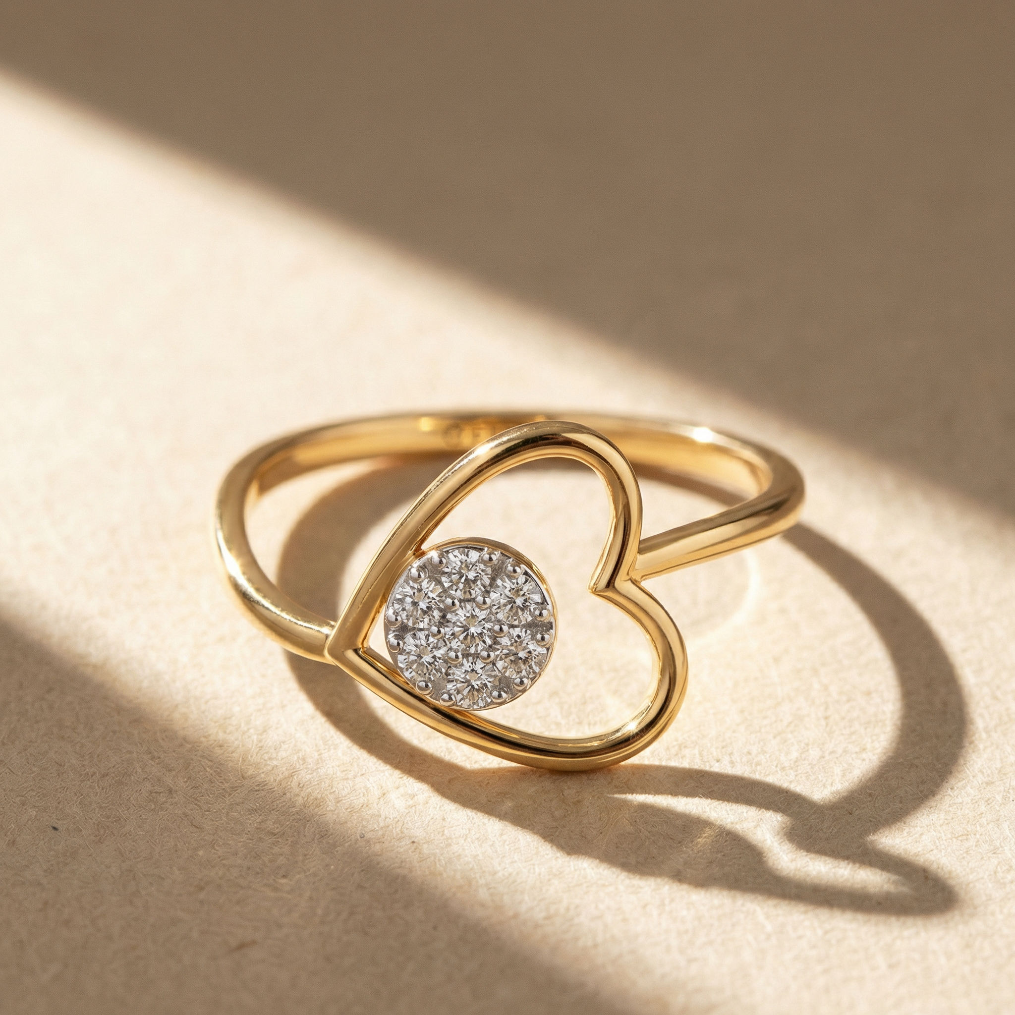 Heartline Spark Diamond Ring 2