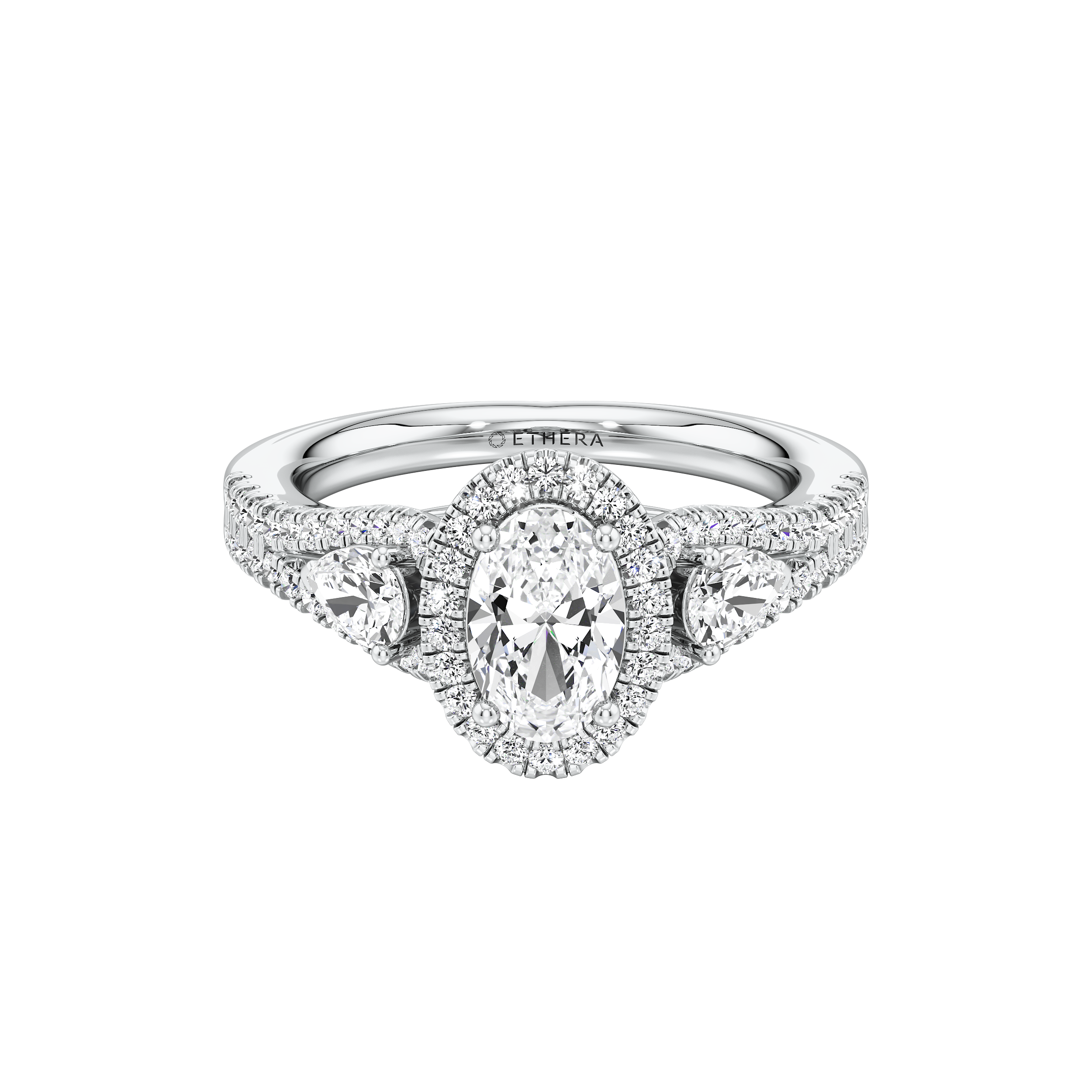 Radiance Triology 3 Stone Ring 7