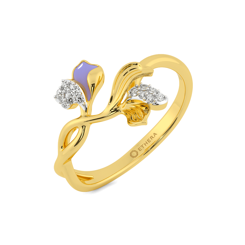 Lilac Aura Ring 0