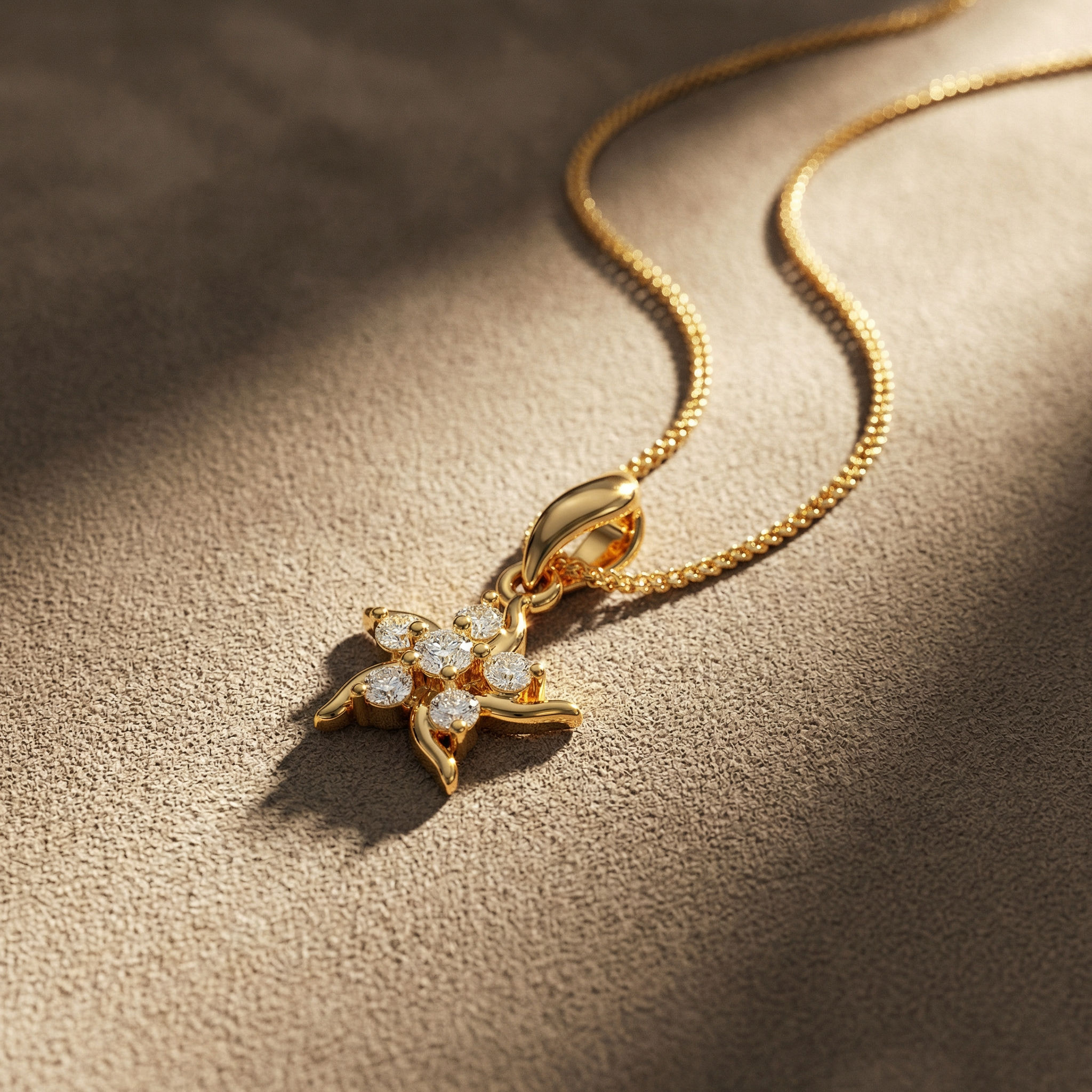 Petaline Ray Pendant 2