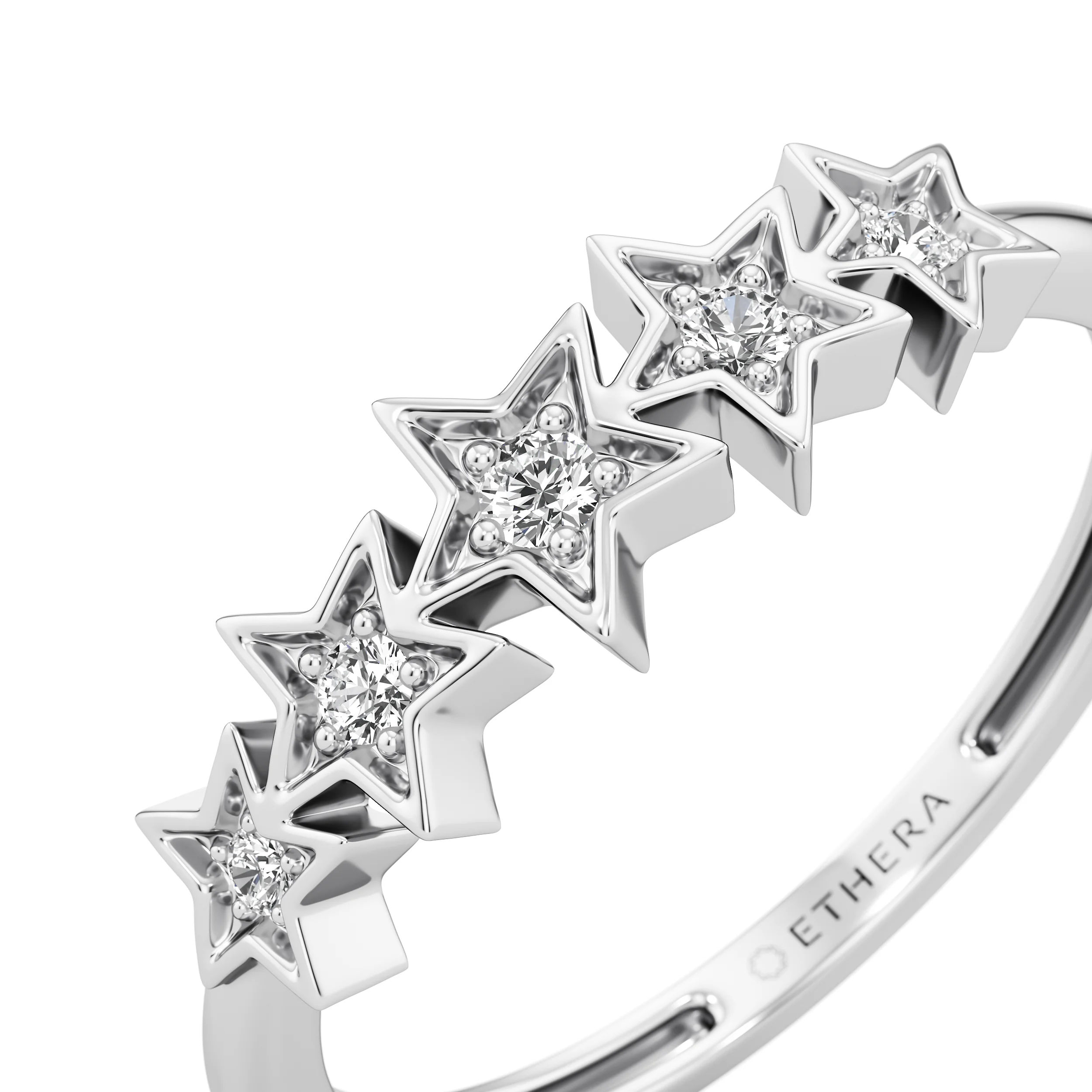 Startrail Diamond Ring 8