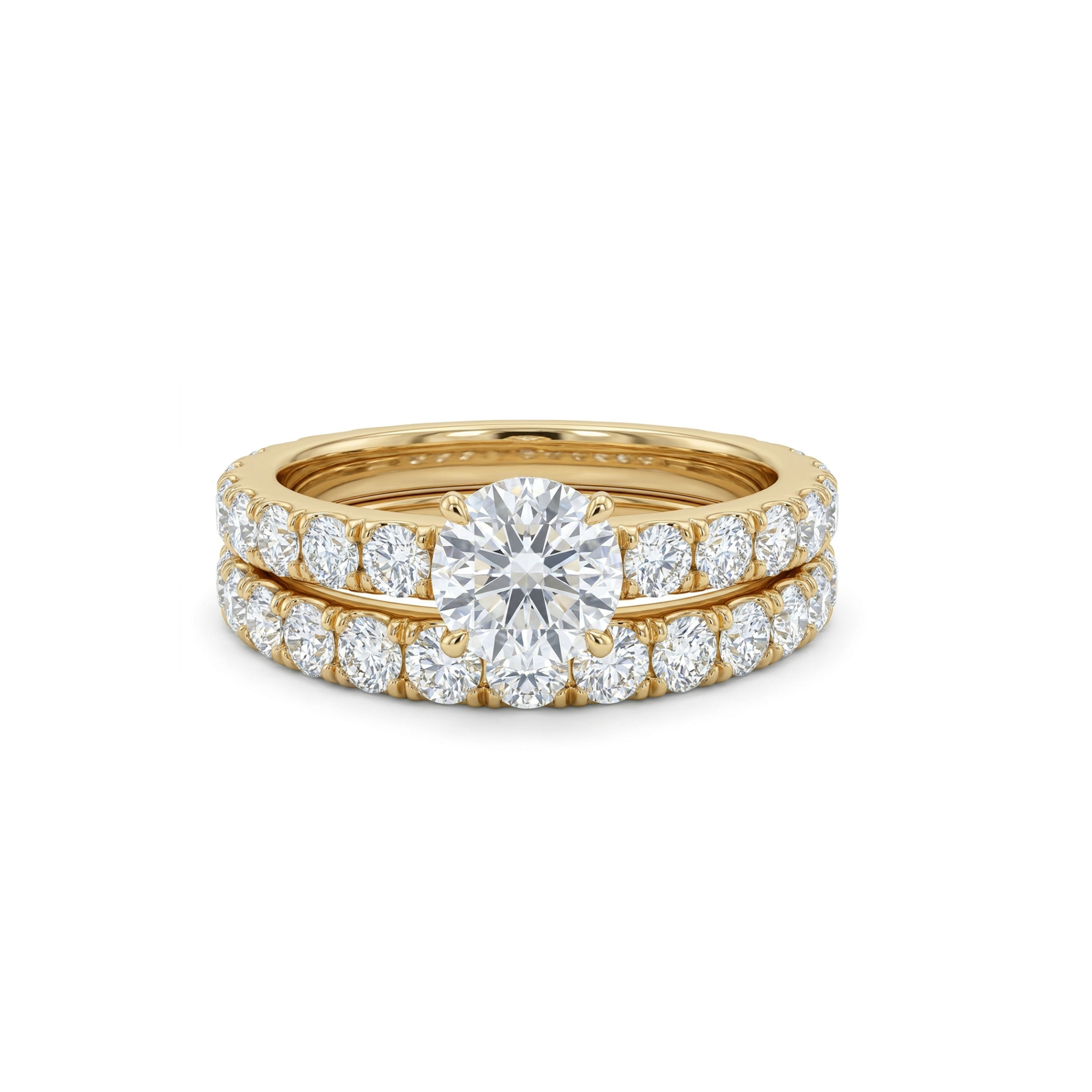Radiant Vows Ring Set hover
