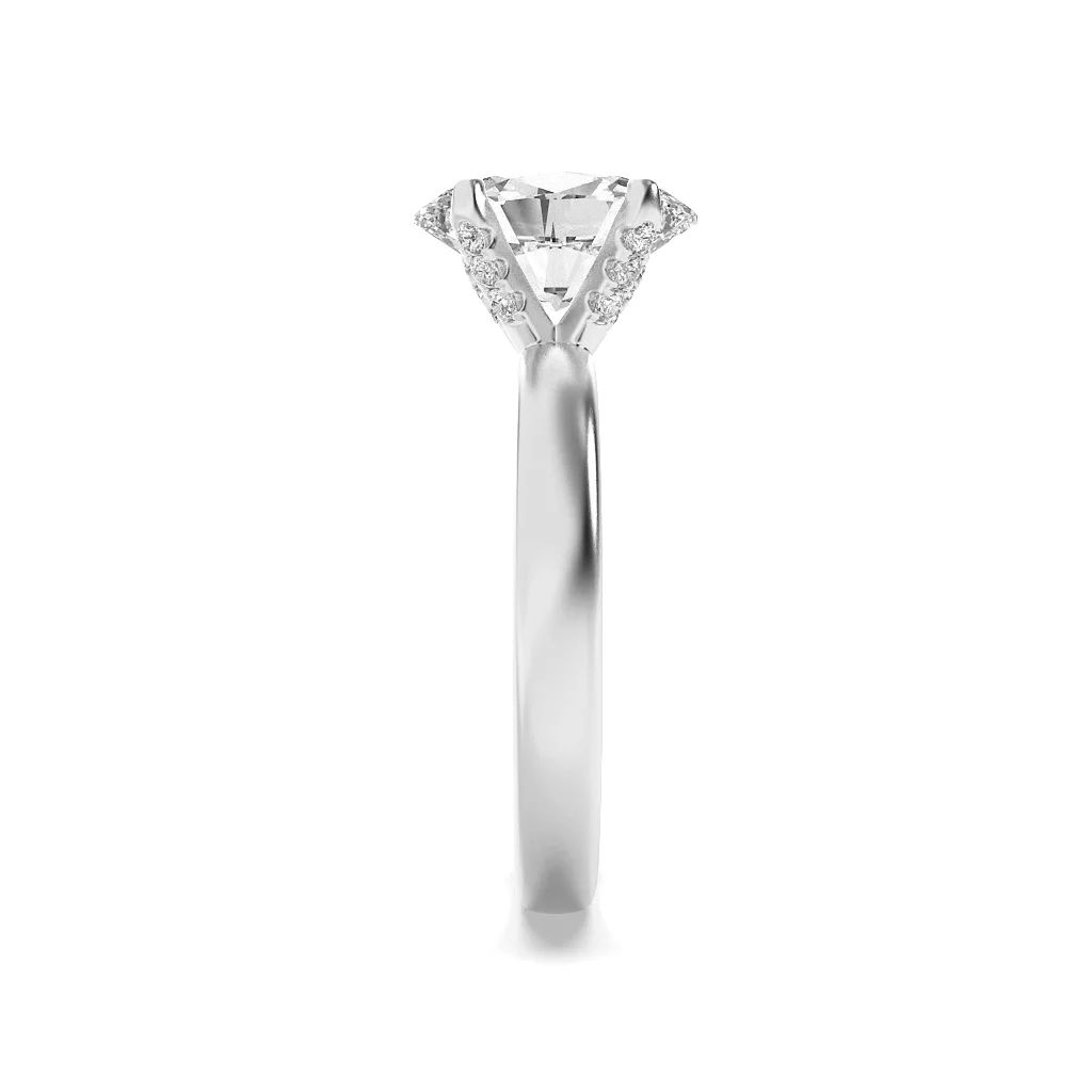 Lustre Solitaire Ring 8