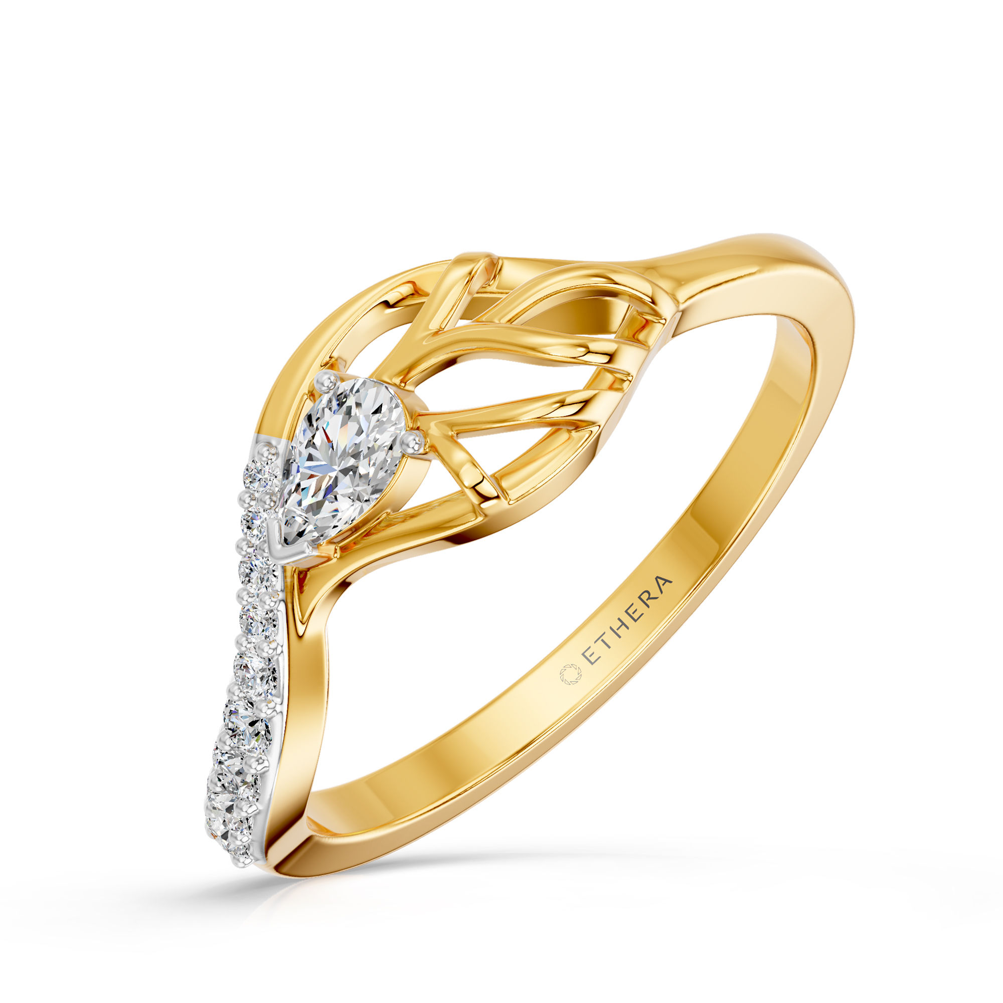 Unfurl Veil Ring 0