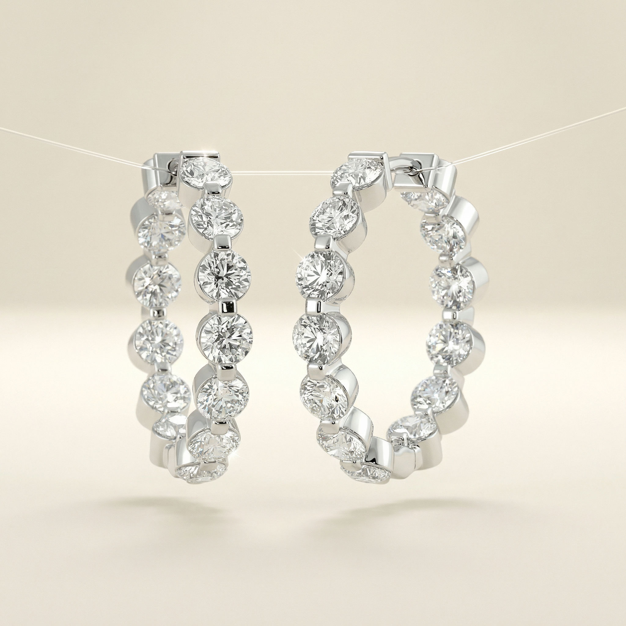 Infinite Bliss Hoop Earrings 2